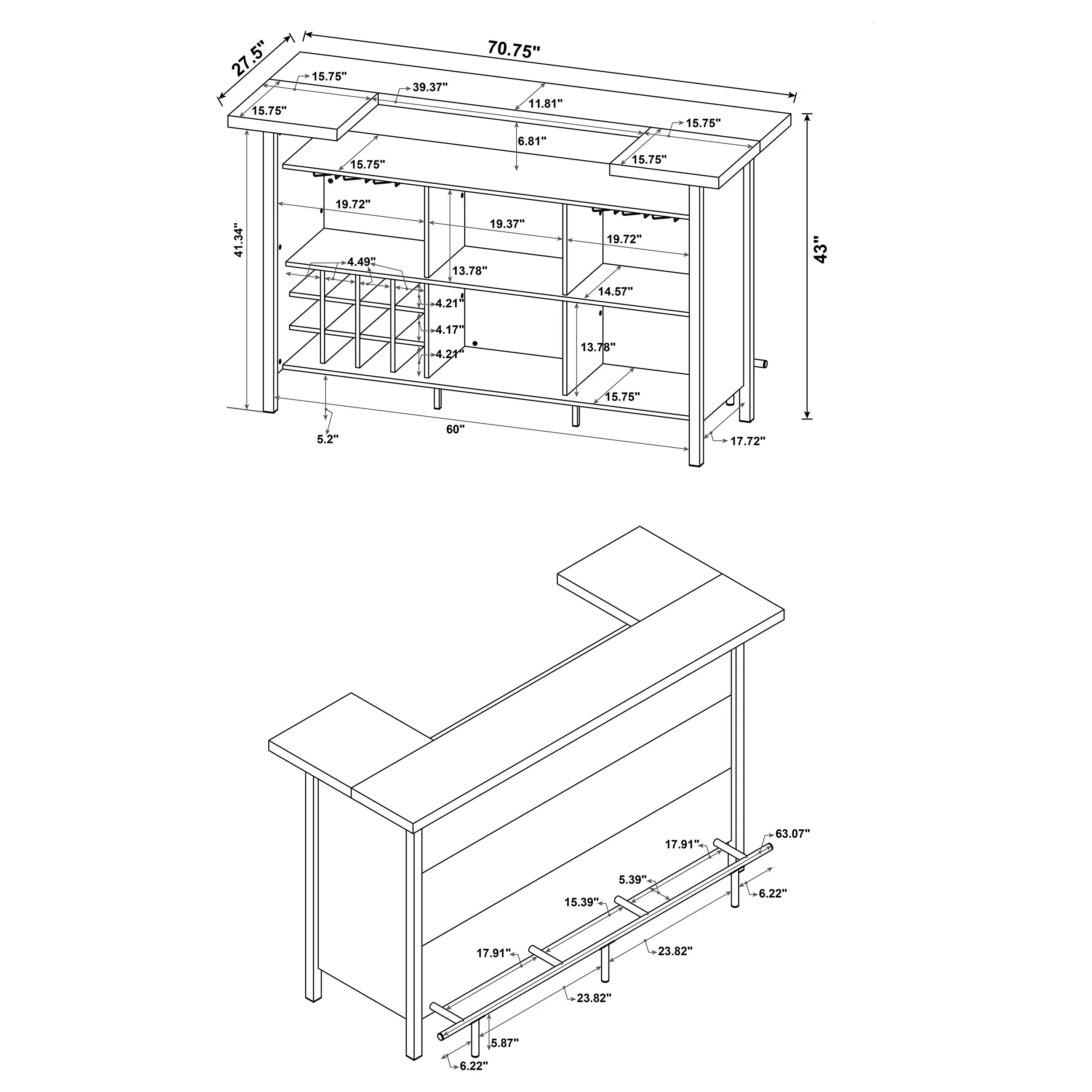 Bellemore Home Bar - Image 15