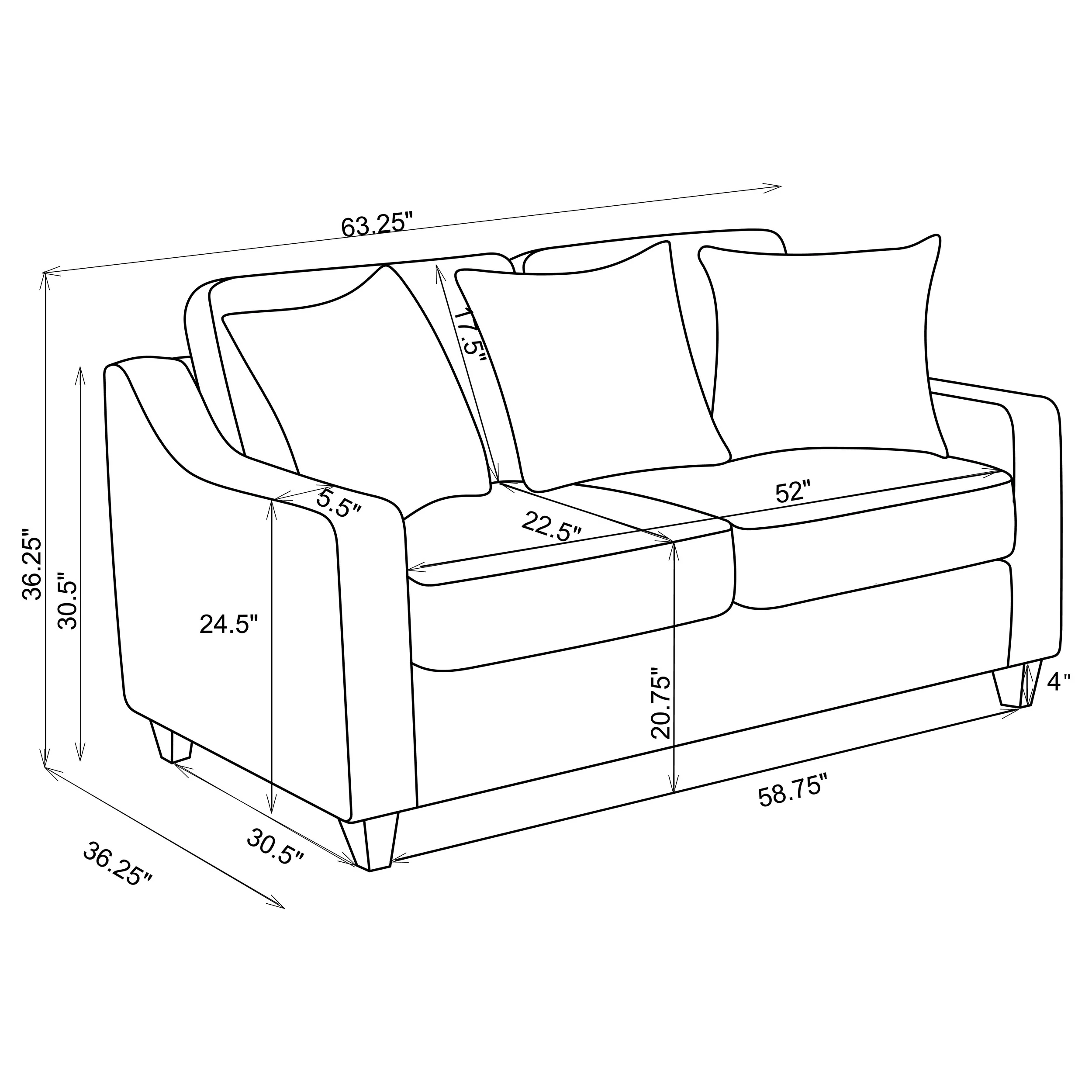 Christine Loveseat - Image 12