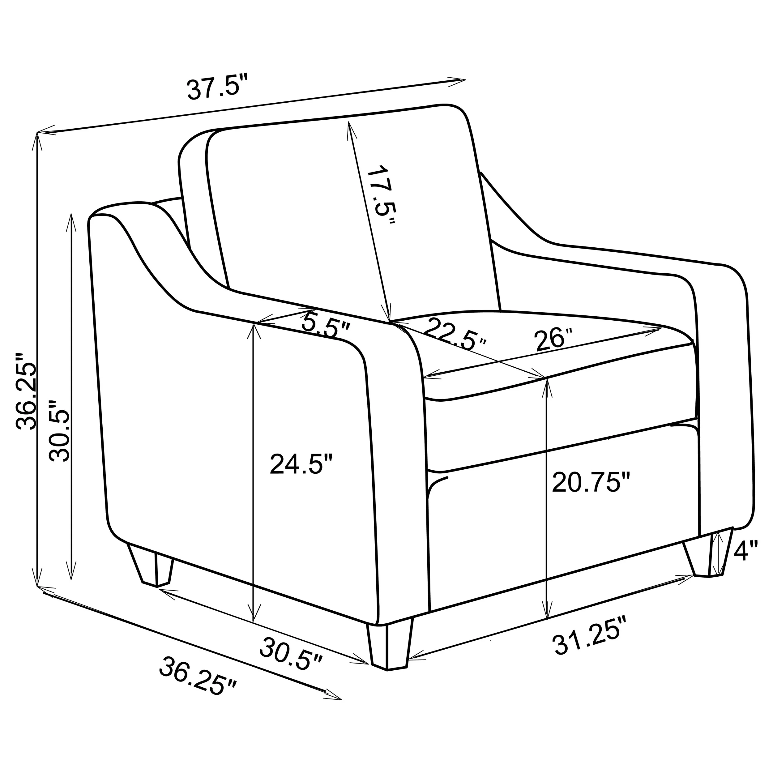 Christine Accent Chair - Image 10