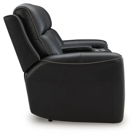 5Z-Comfort Power Reclining Loveseat with Console - Image 15