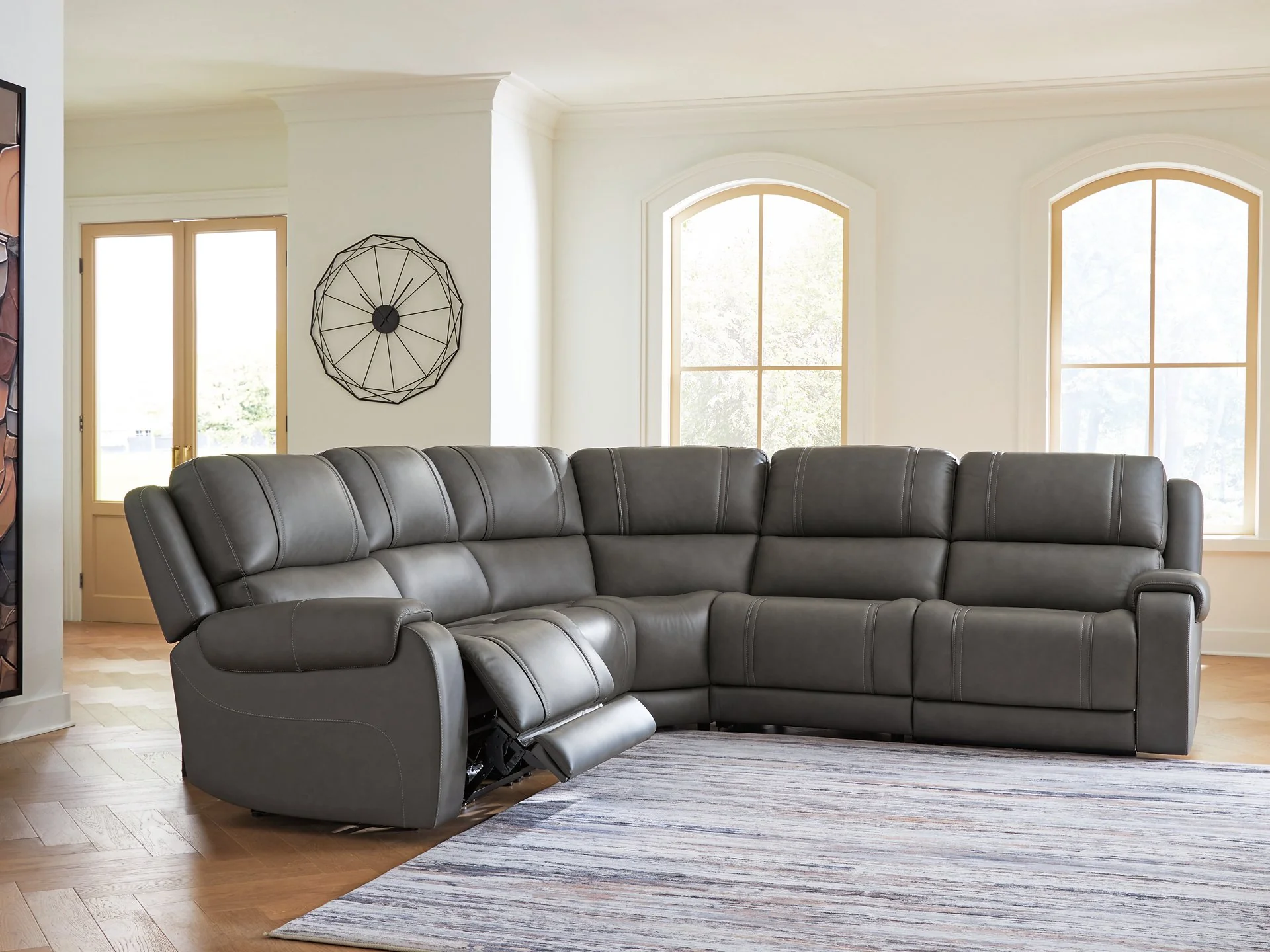 5Z - Pittson Power Reclining Sectional - Image 2