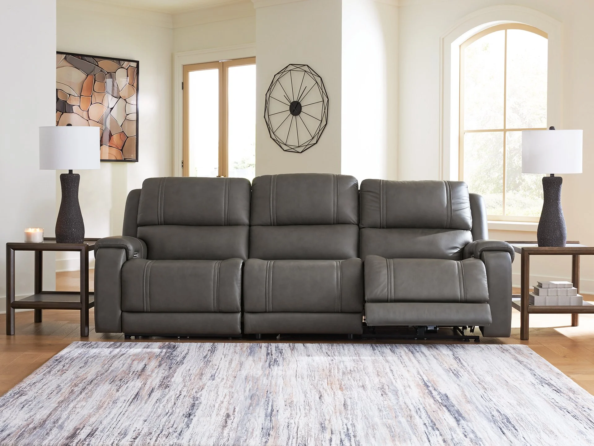 5Z - Pittson Power Sectional Reclining Sofa - Image 3