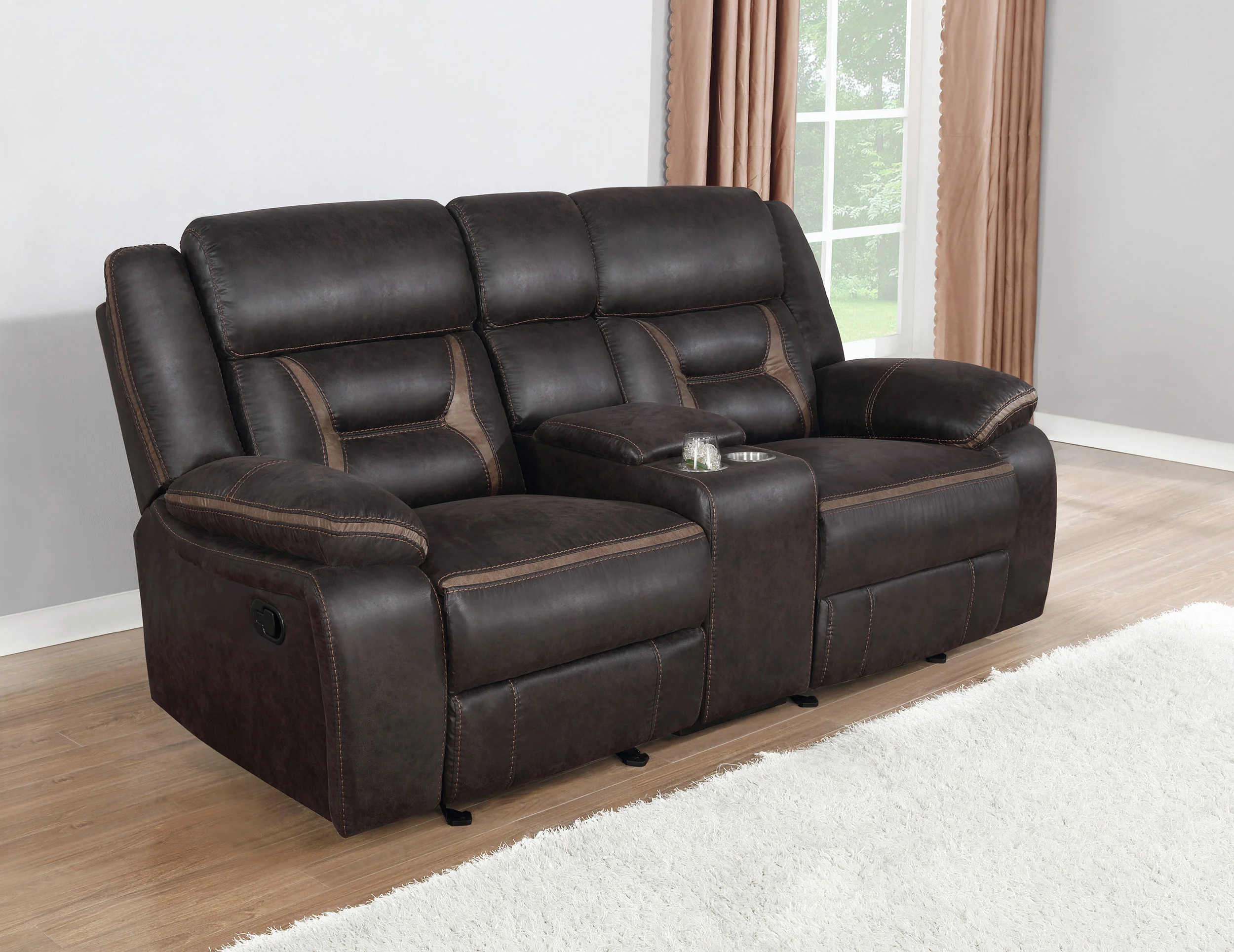 Greer Reclining Glider Loveseat - Image 13