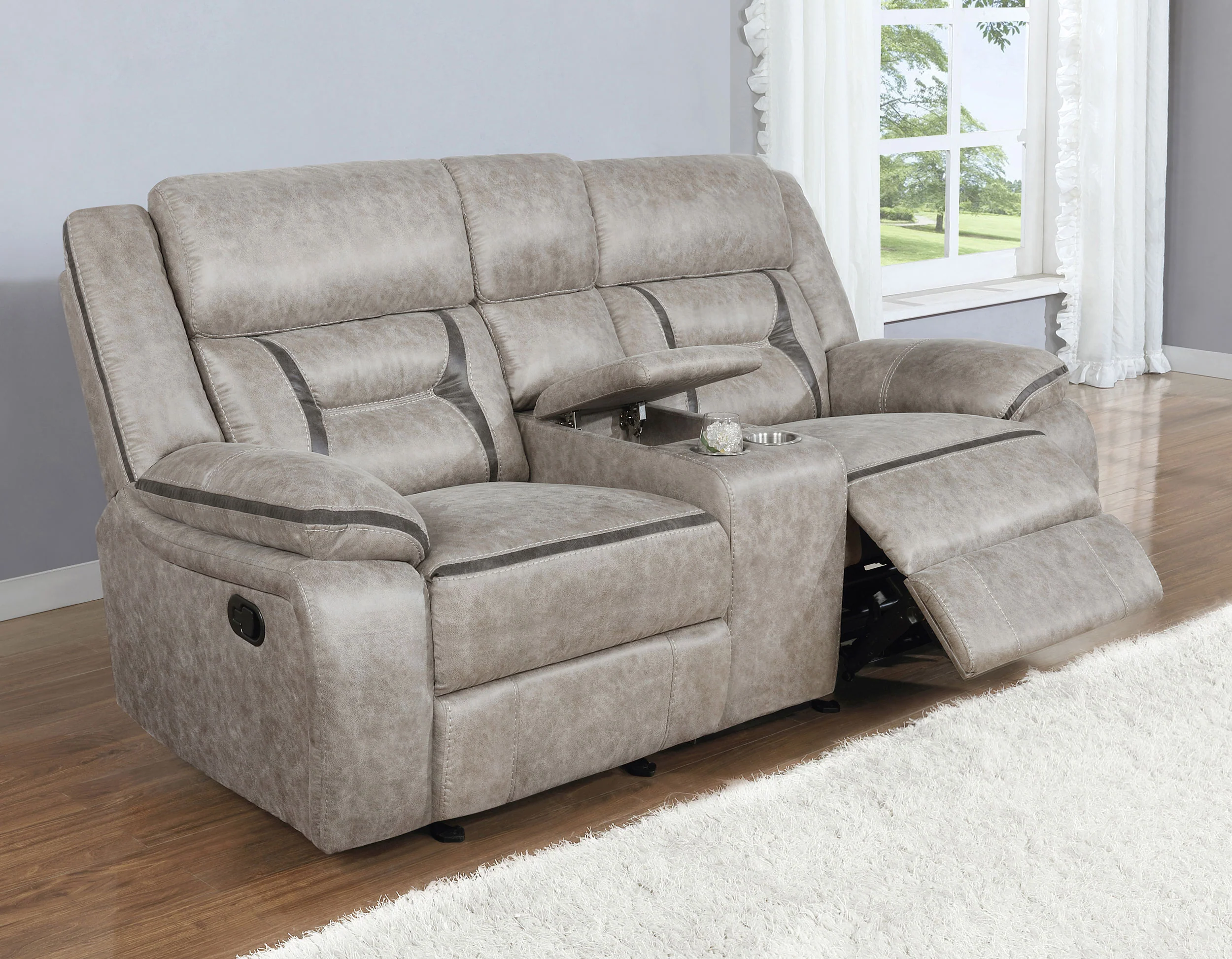 Greer Reclining Glider Loveseat - Image 2