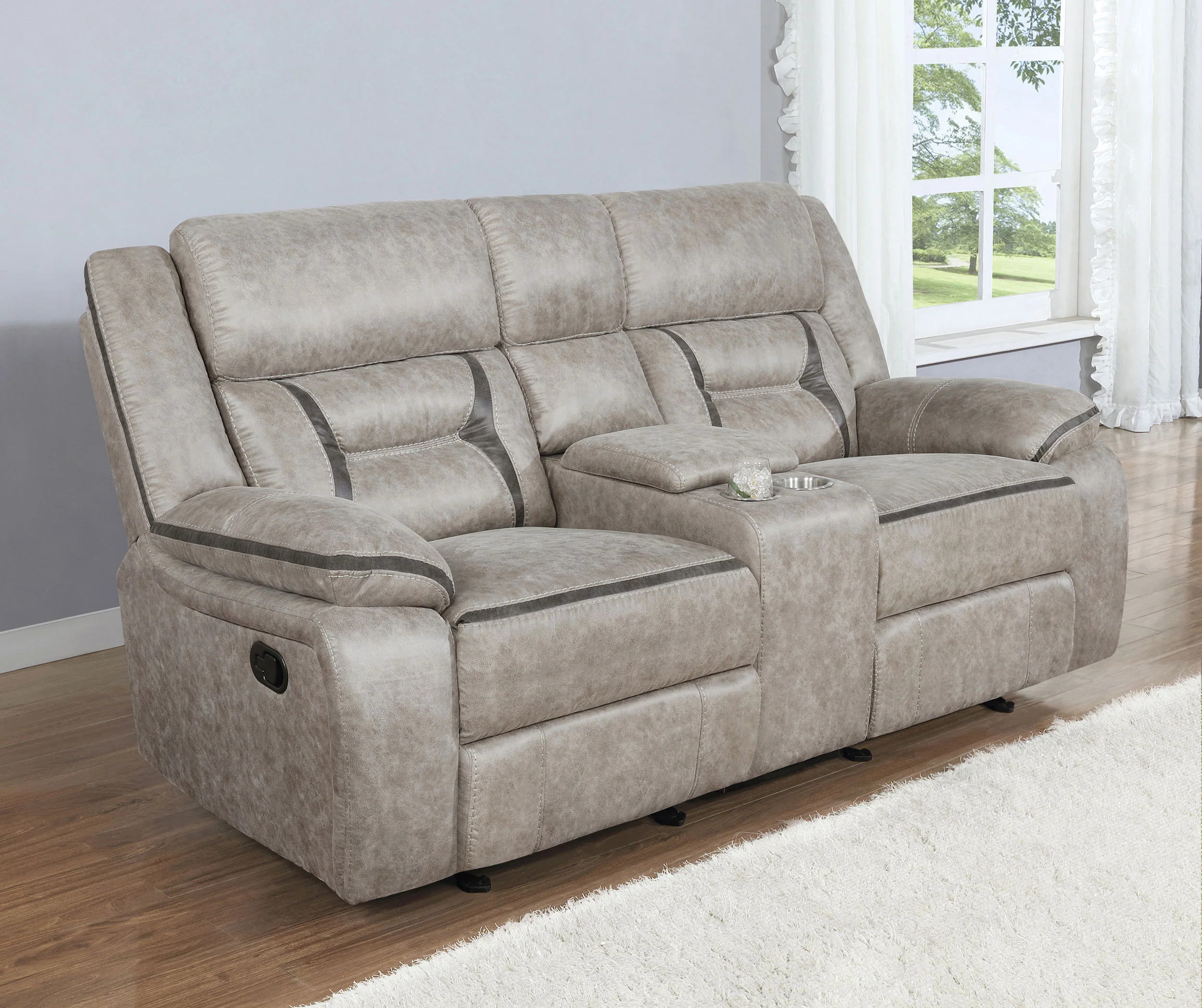 Greer Reclining Glider Loveseat - Image 3