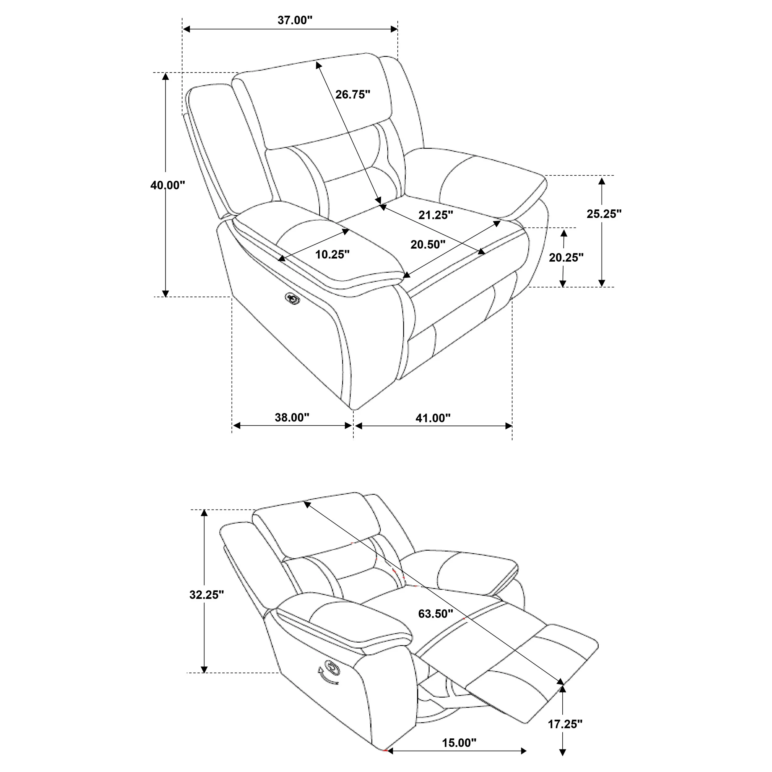 Greer Swivel Glider Recliner - Image 7