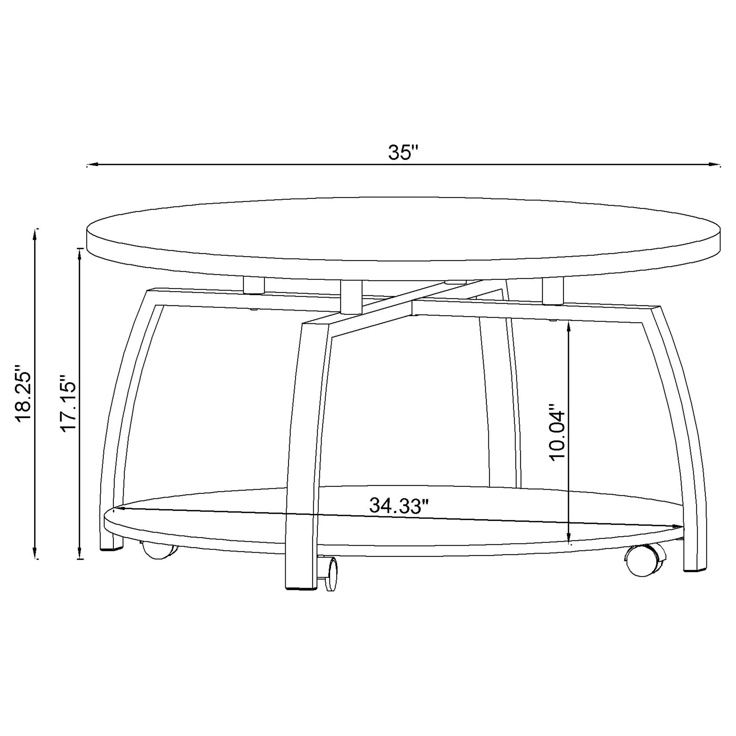 Dacre Mobile Coffee Table - Image 4