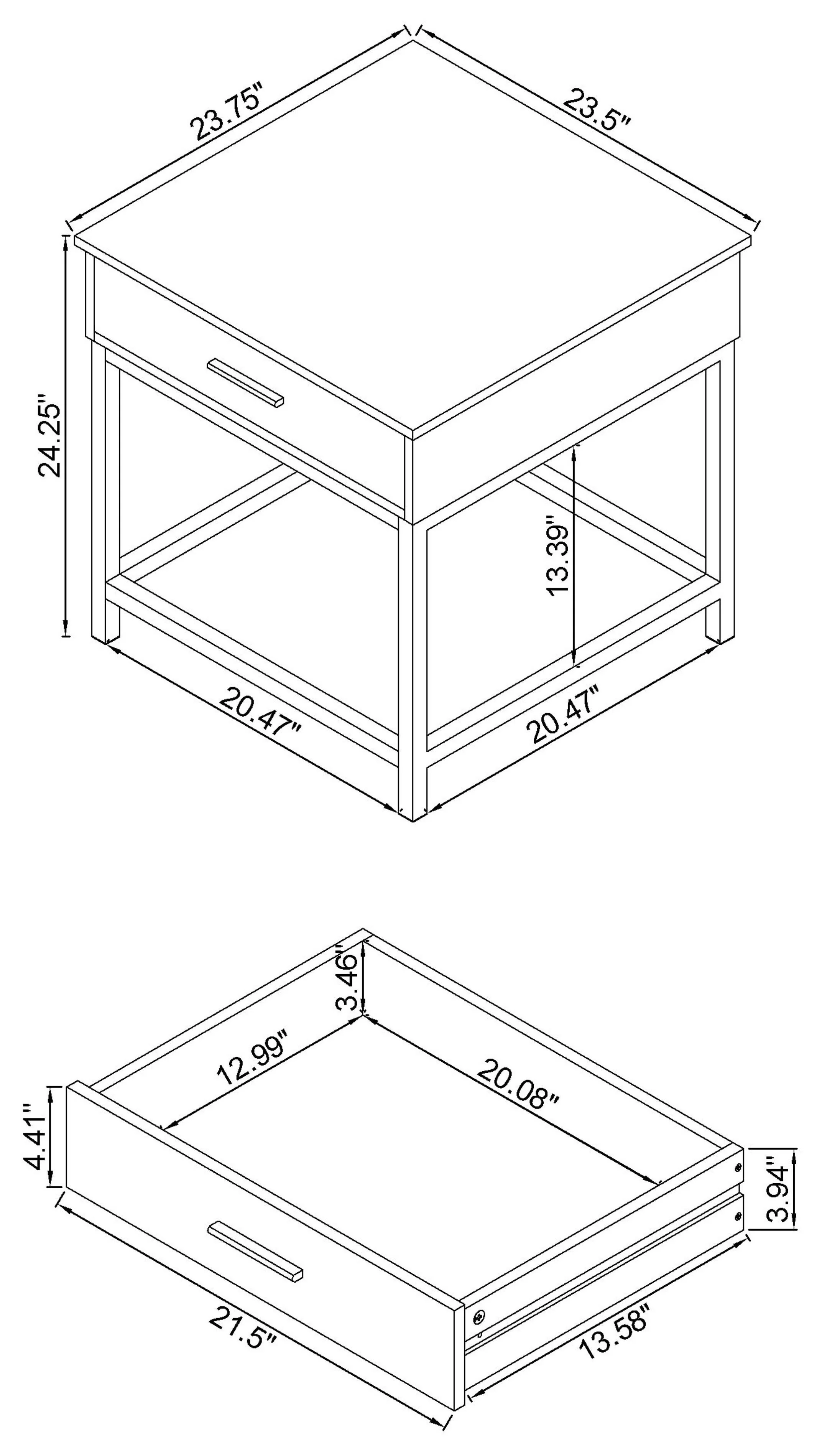 Byers End Table - Image 3