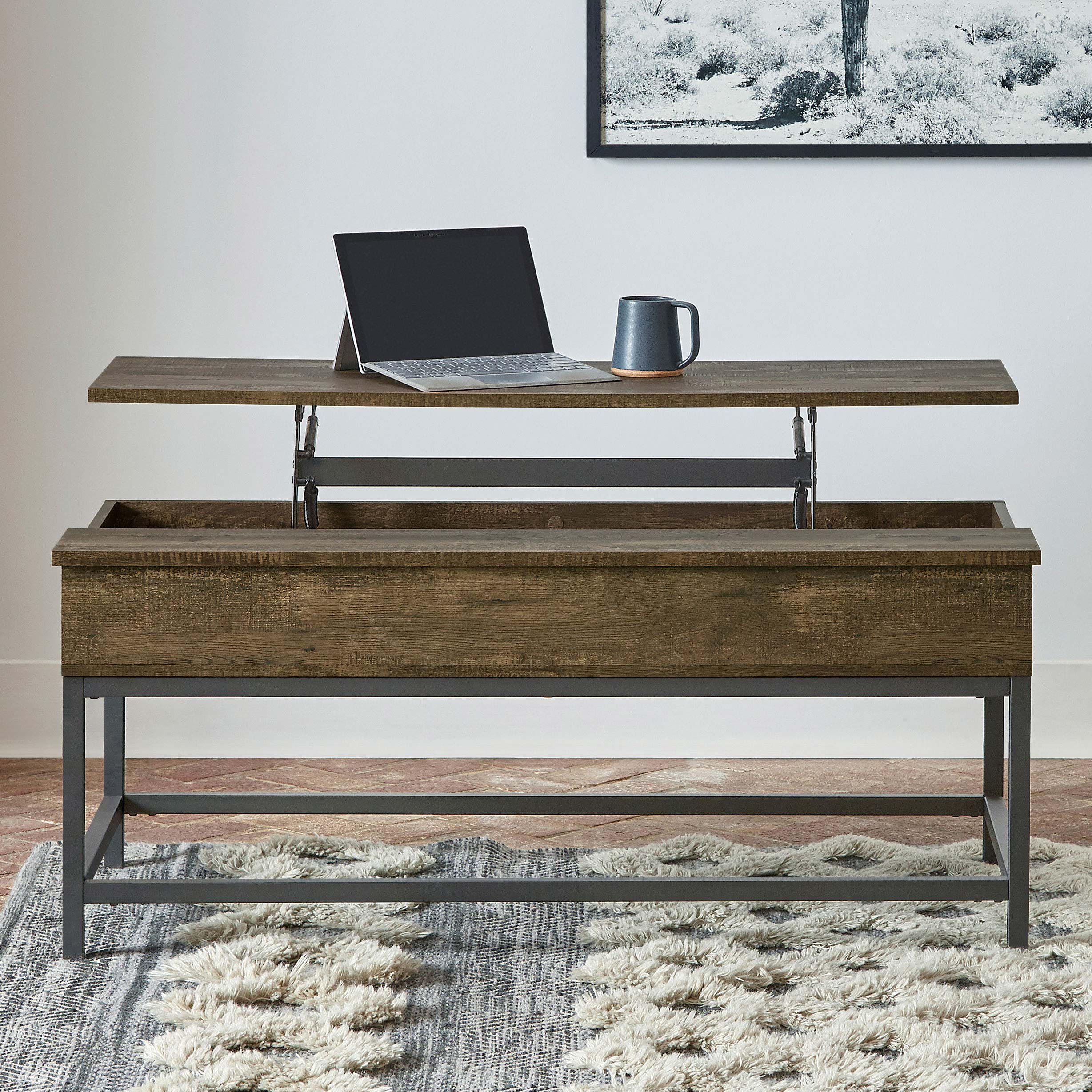 Byers Lift-Top Coffee Table - Image 2
