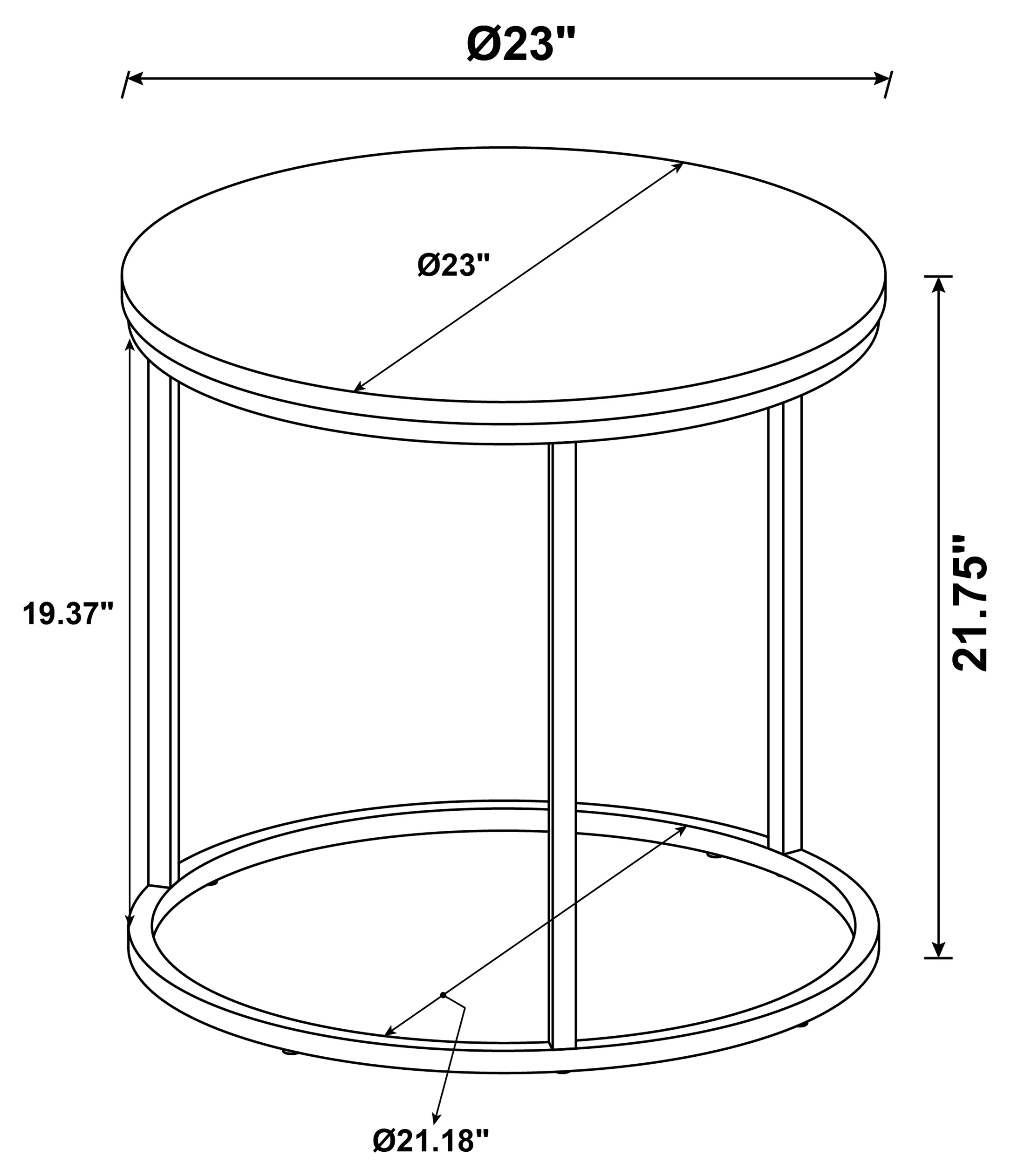 Lainey End Table - Image 4