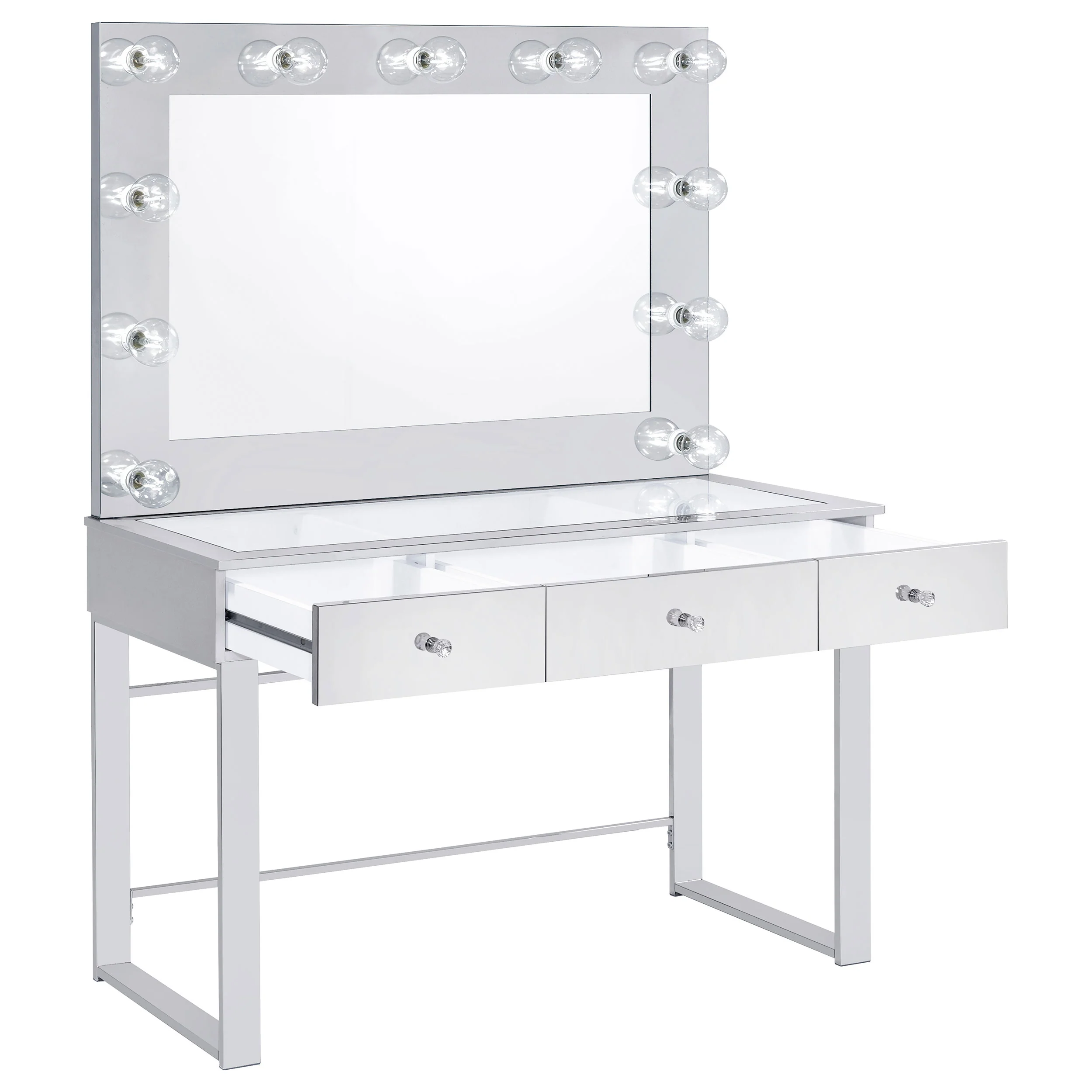 Umbridge Makeup Vanity Table with LED Mirror - Image 3