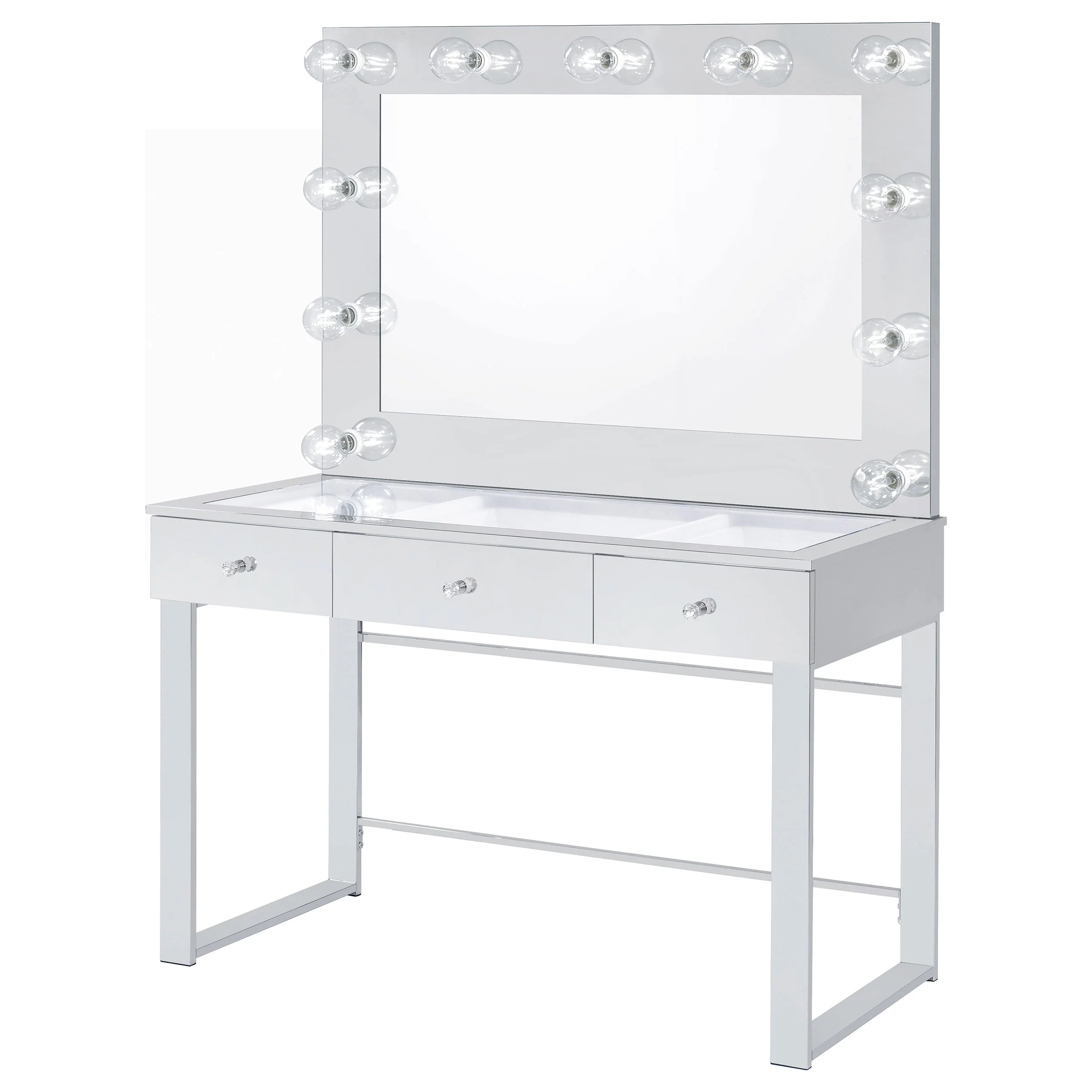 Umbridge Makeup Vanity Table with LED Mirror - Image 4