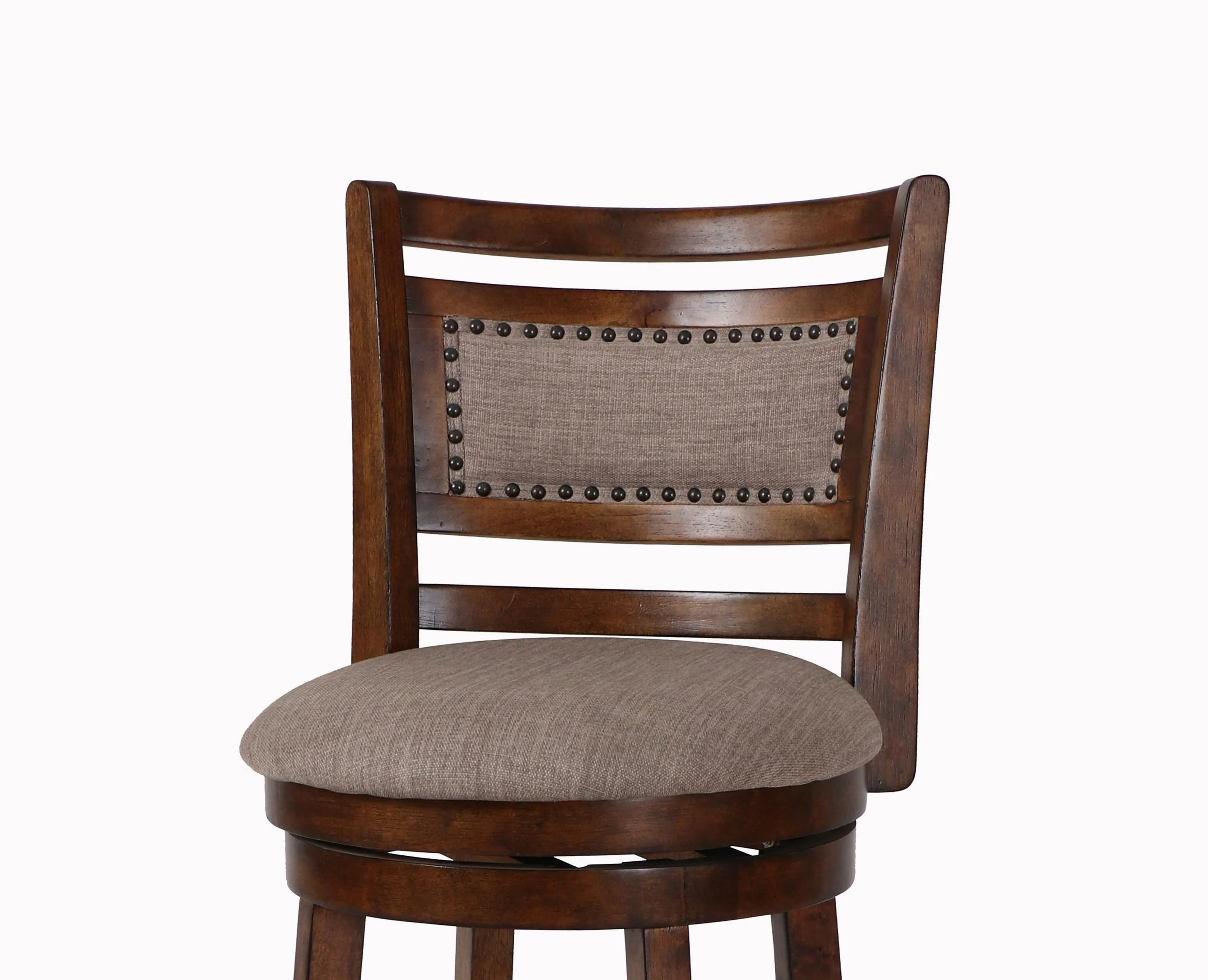 Aberdeen 24" Counter Stool W/Fabric Cushions-Brown - Image 4