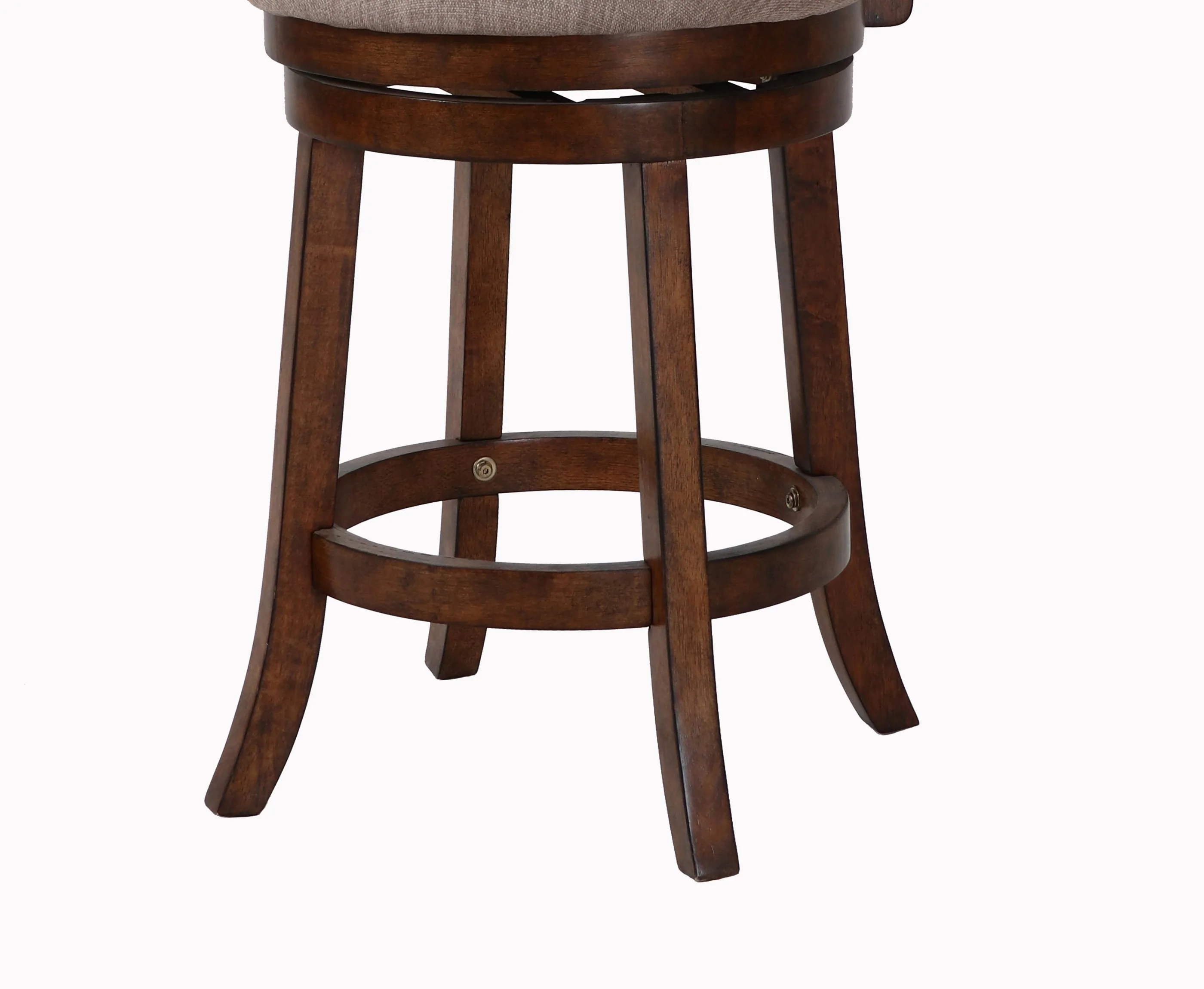 Aberdeen 24" Counter Stool W/Fabric Cushions-Brown - Image 5