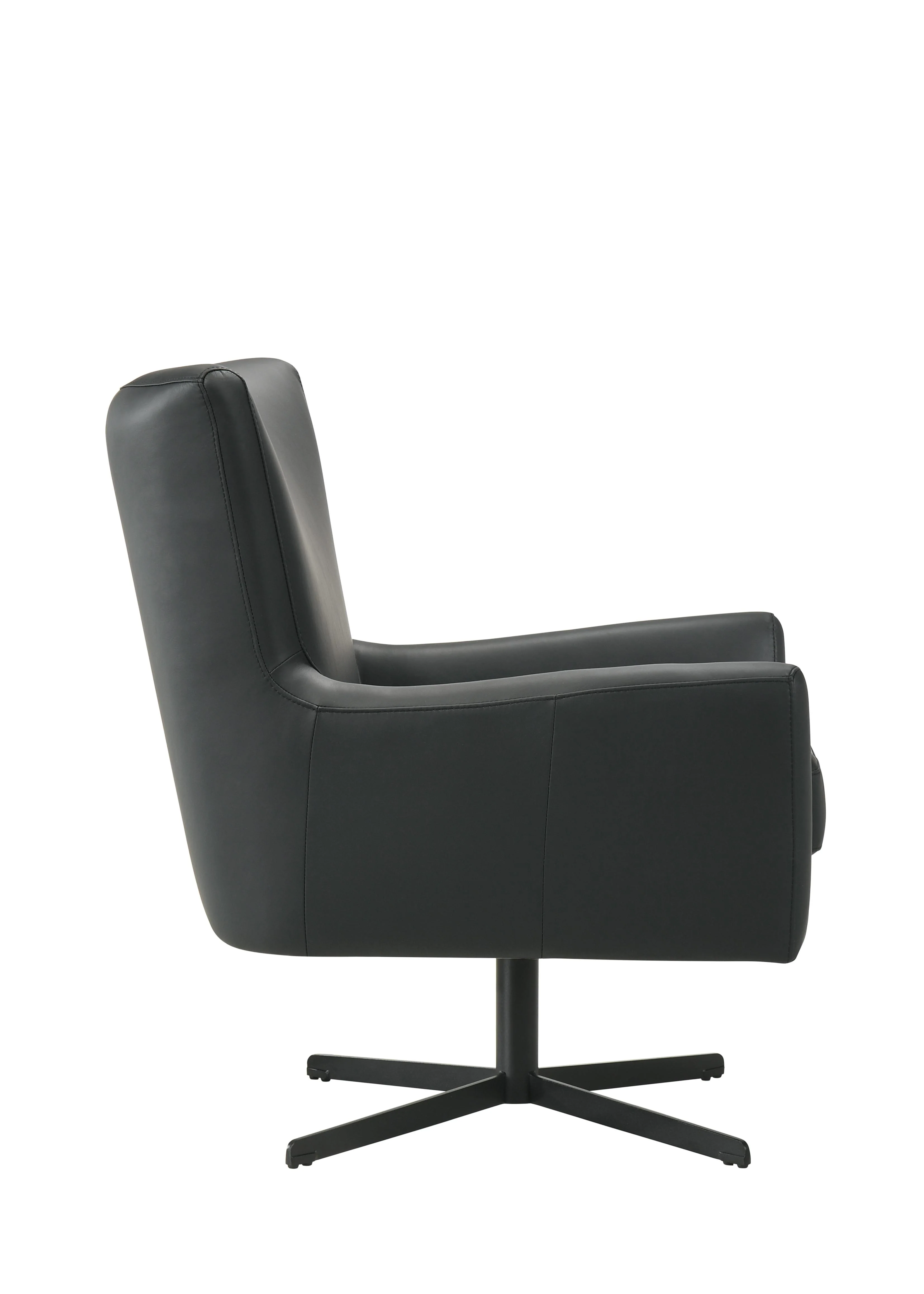 ACADIA SWIVEL CHAIR BODY-BLACK - Image 3