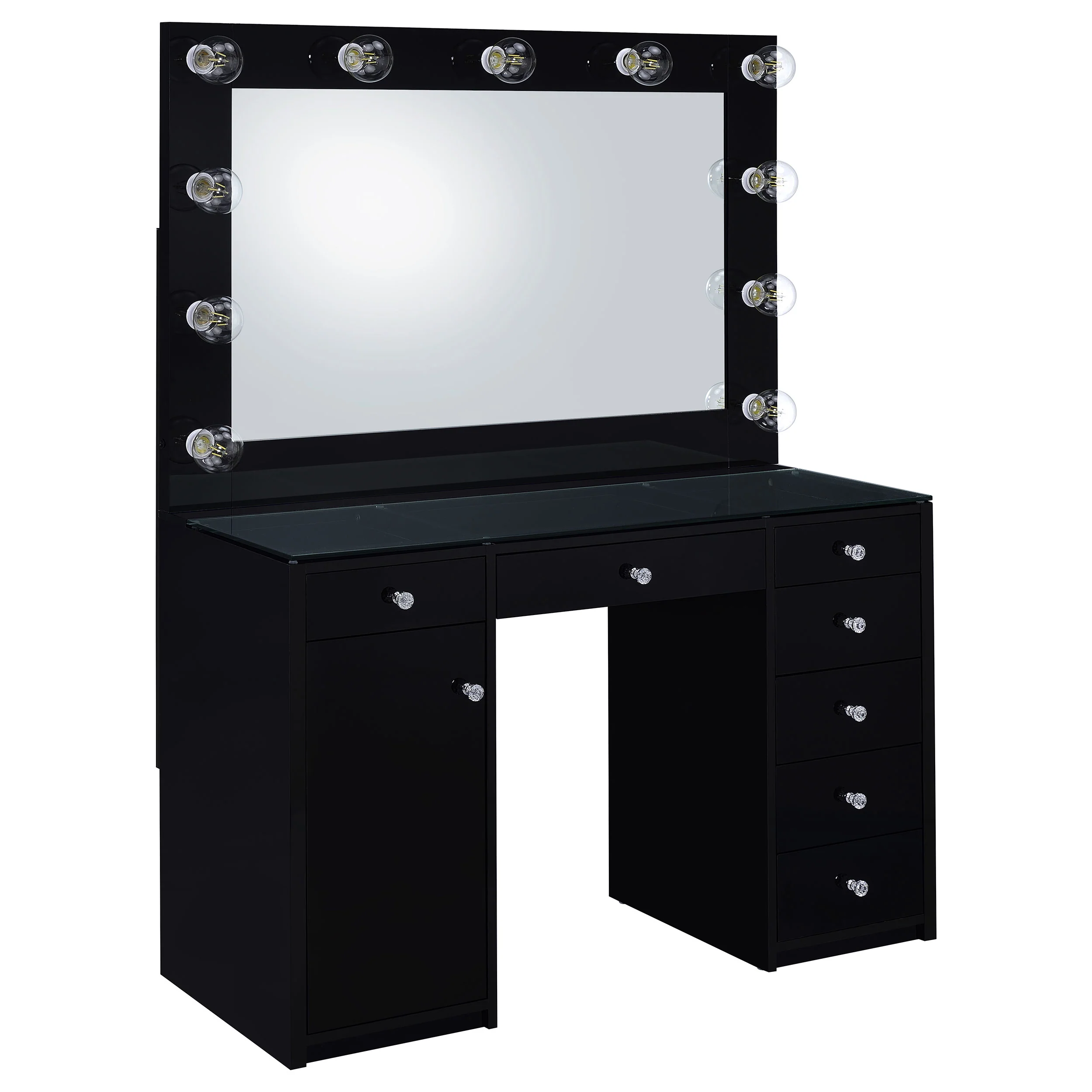 Acena Makeup Vanity Table with LED Mirror - Image 7