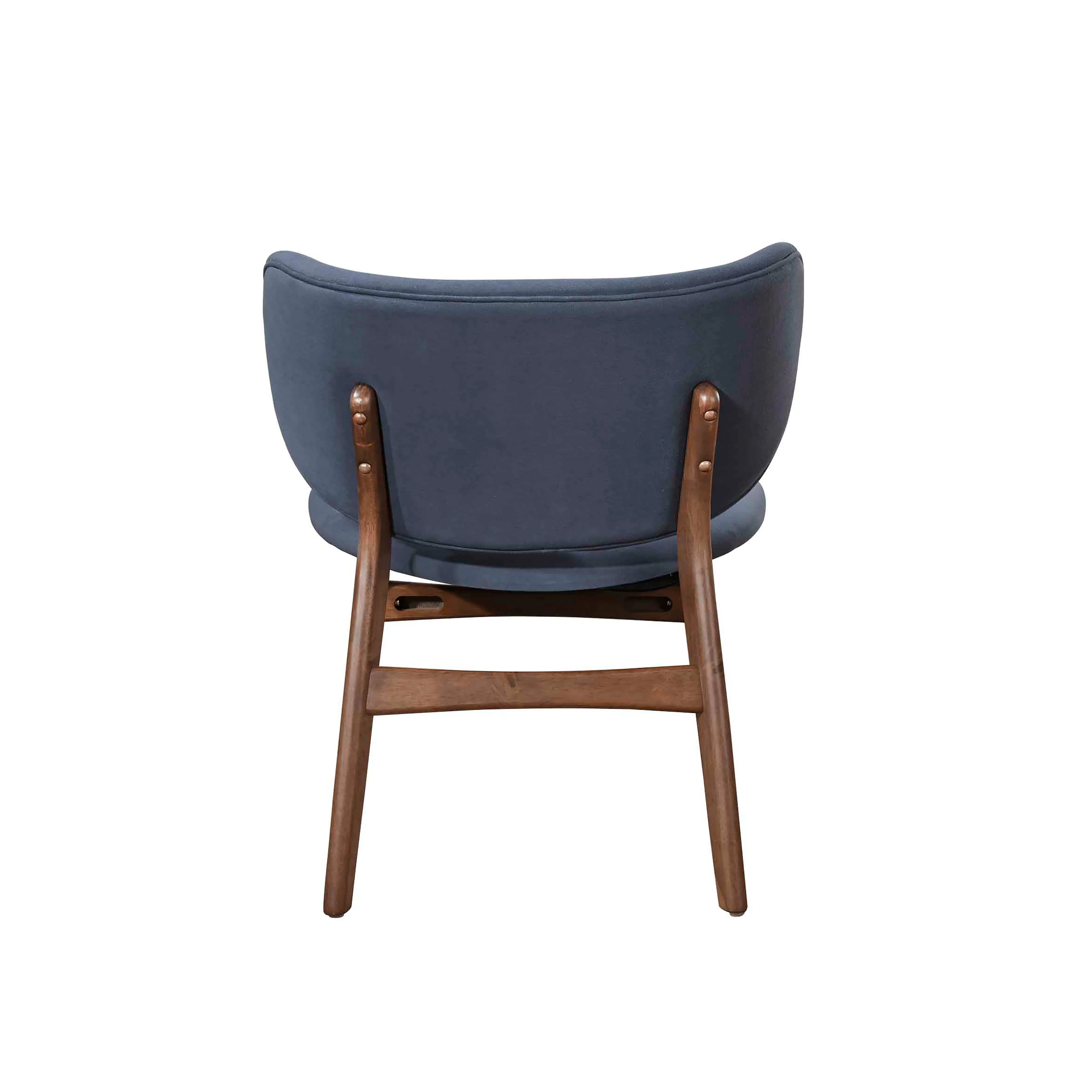 Adler Upholstered Lounge Chair-Blue - Image 4