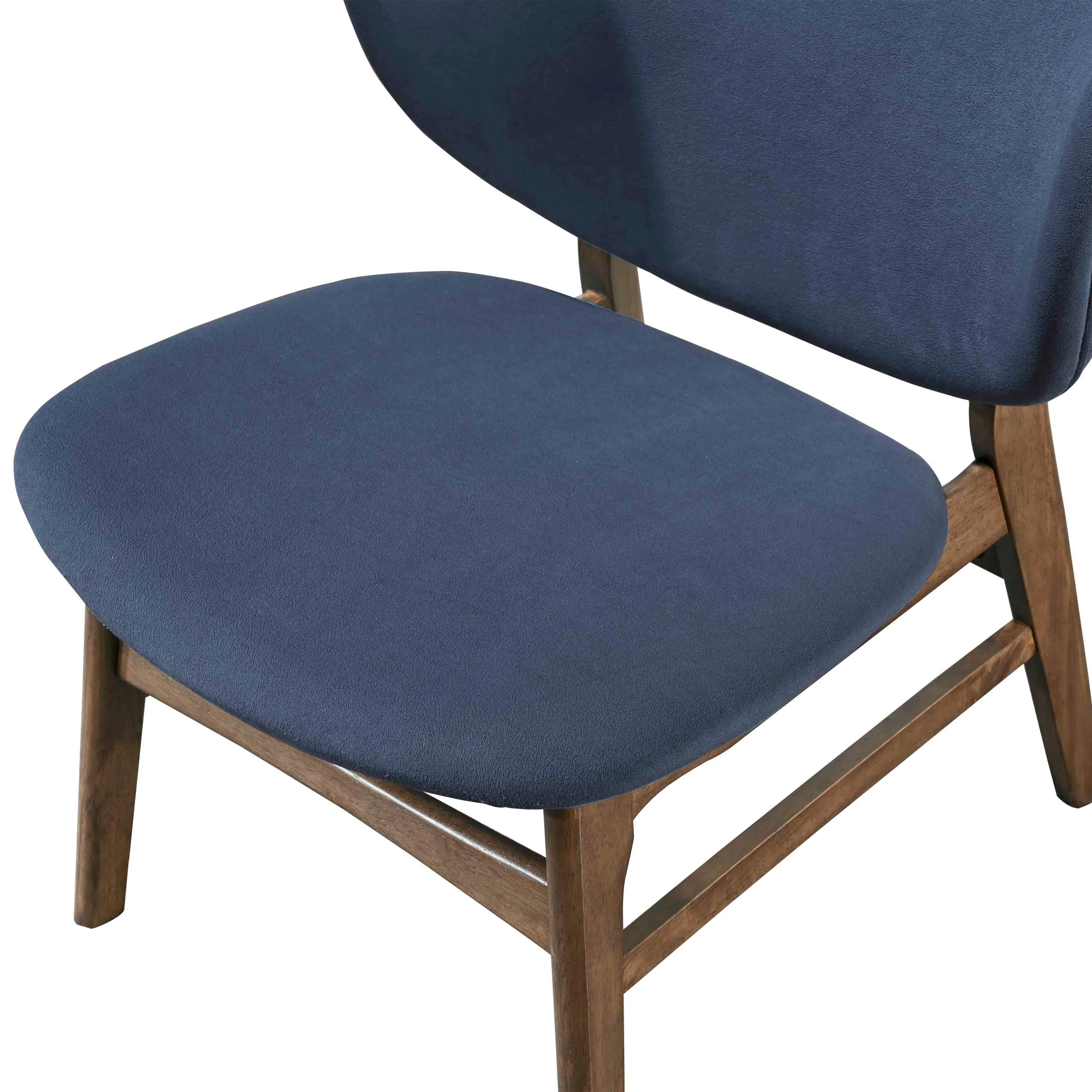 Adler Upholstered Lounge Chair-Blue - Image 5