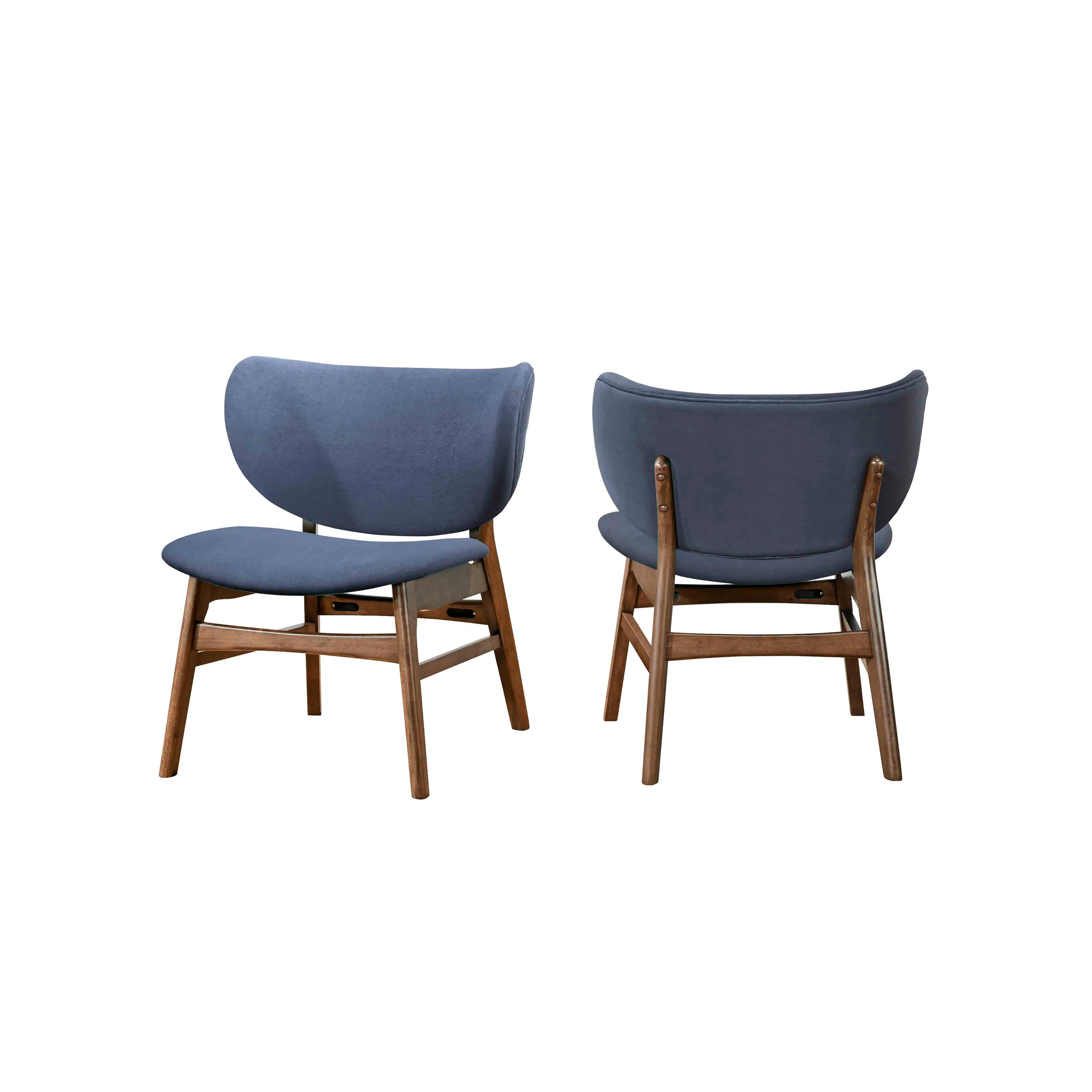 Adler Upholstered Lounge Chair-Blue - Image 7