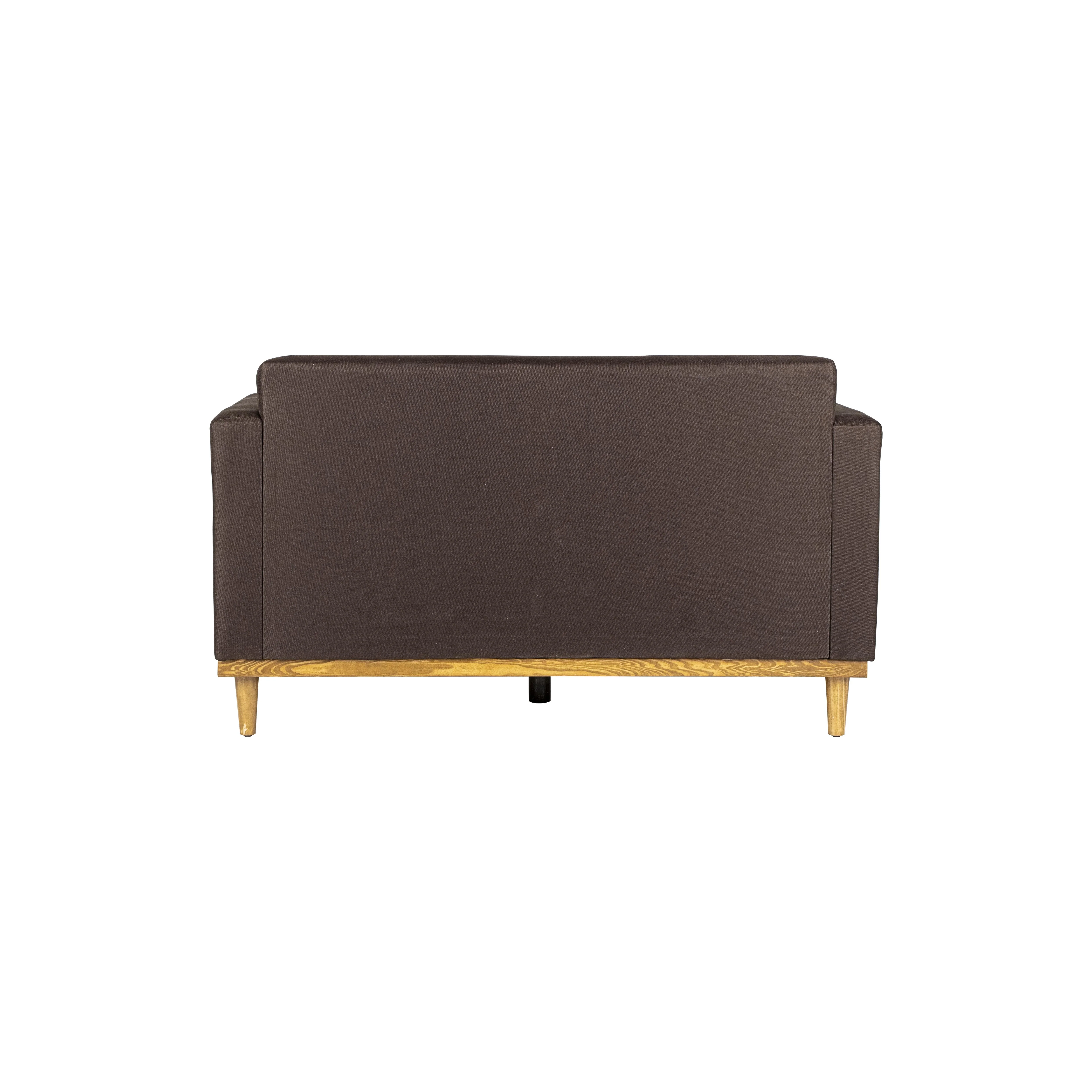 AIDEN LOVESEAT W/2 THROW PILLOWS-CHOCOLATE - Image 8