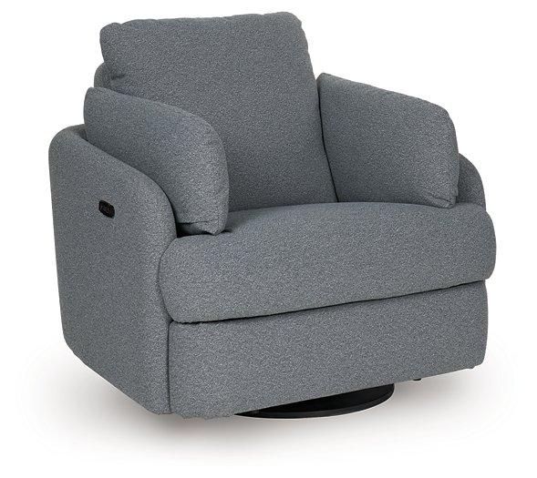 Alainmont Next-Gen Nuvella Swivel Power Recliner - Image 11