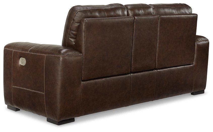 Alessandro Power Reclining Loveseat with Console - Image 6