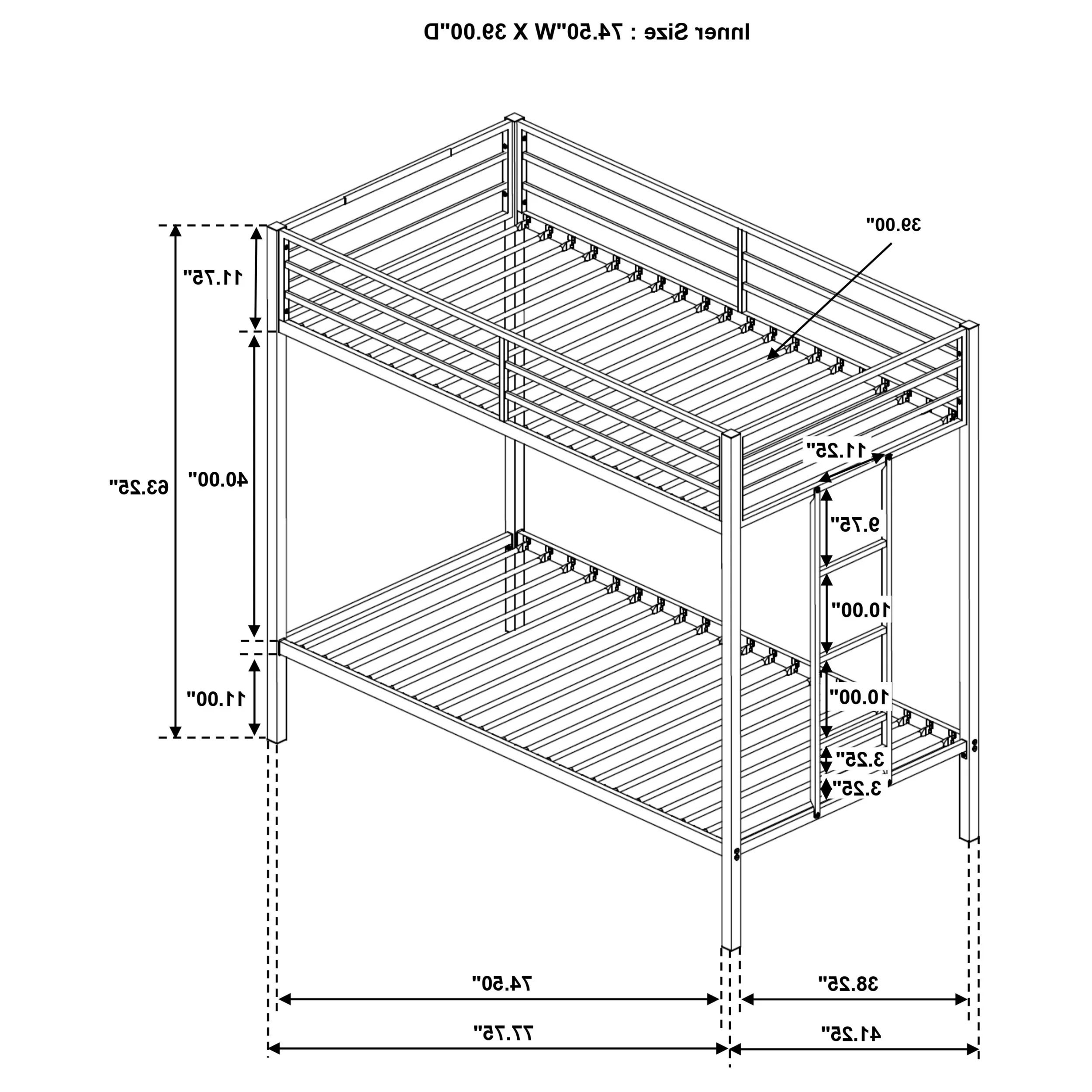Alevera Bunk Bed - Image 22
