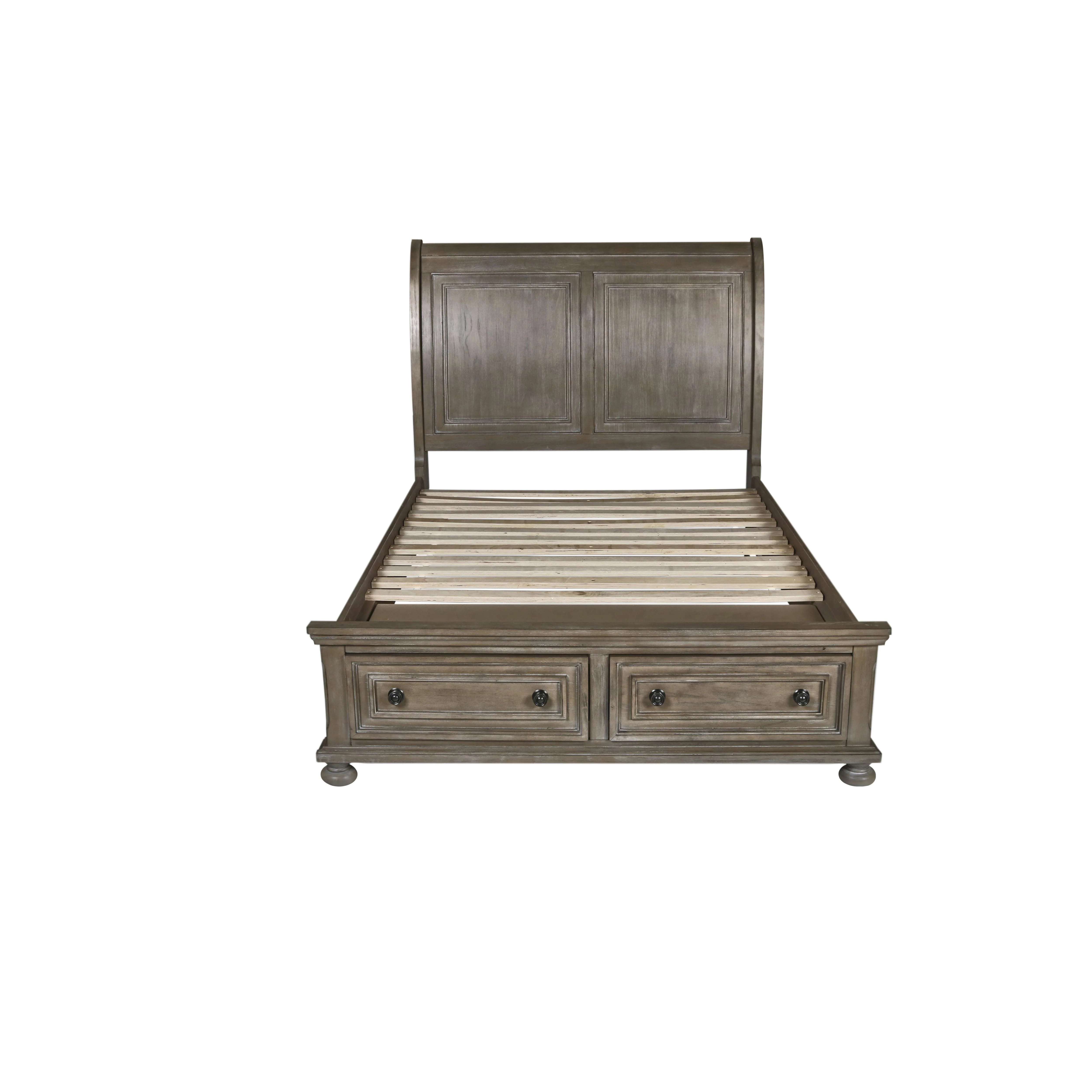 ALLEGRA Eastern King-California King K HEADBOARD-PEWTER - Image 2