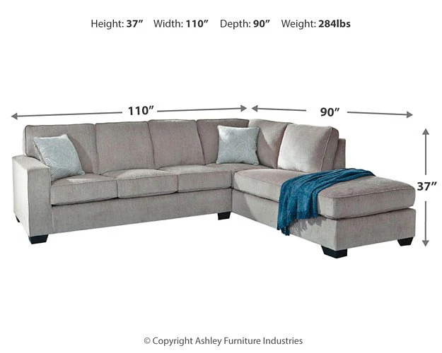 Altari Sleeper Sectional with Chaise - Image 22