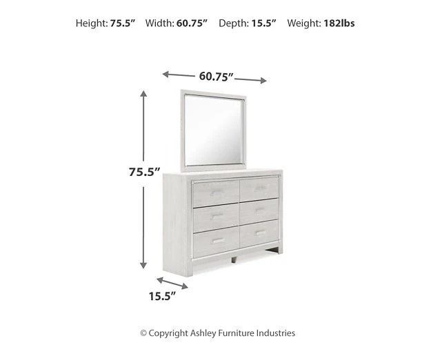 Altyra Dresser and Mirror - Image 4