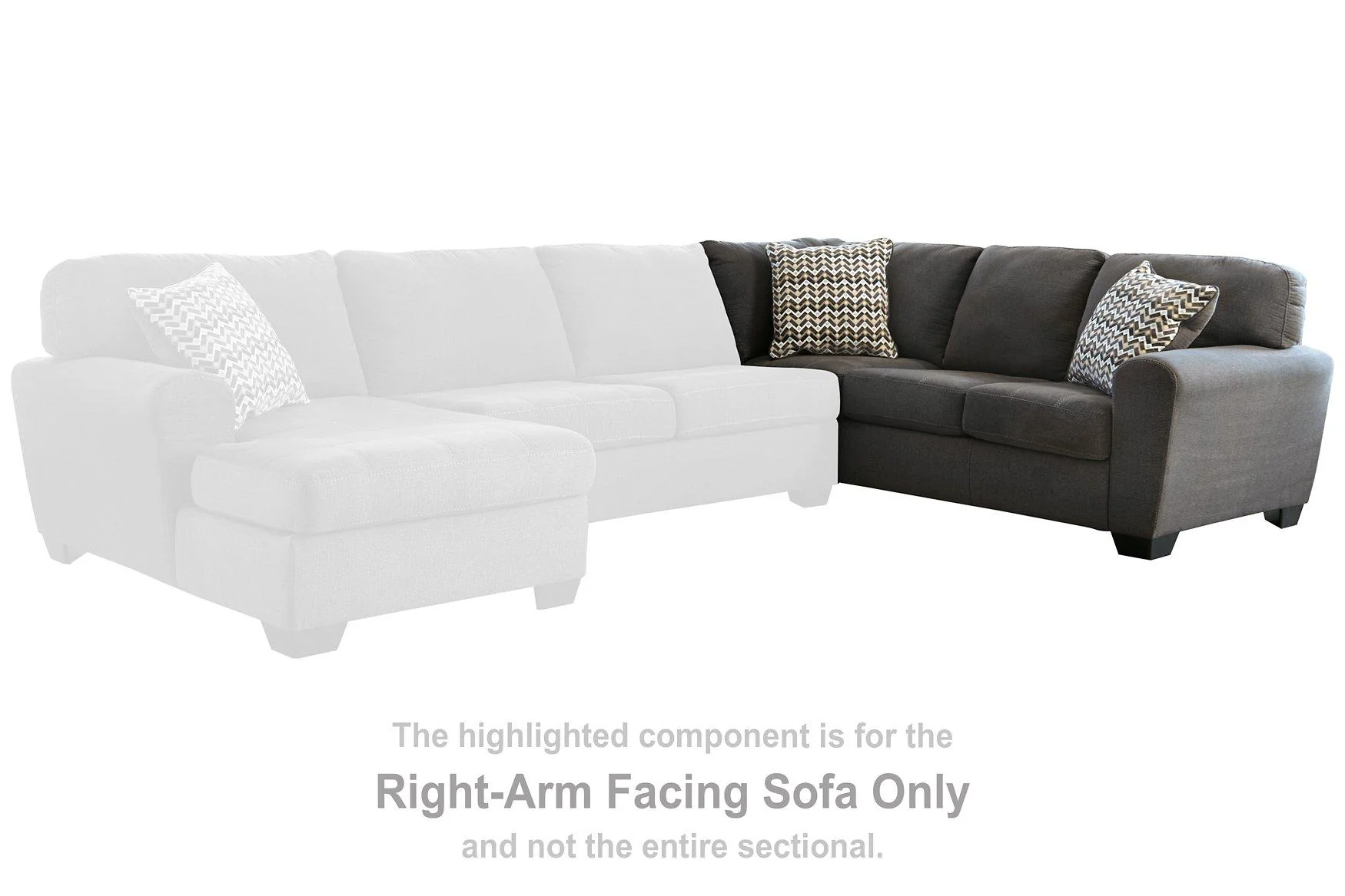 Ambee 3-Piece Sectional with Chaise - Image 10