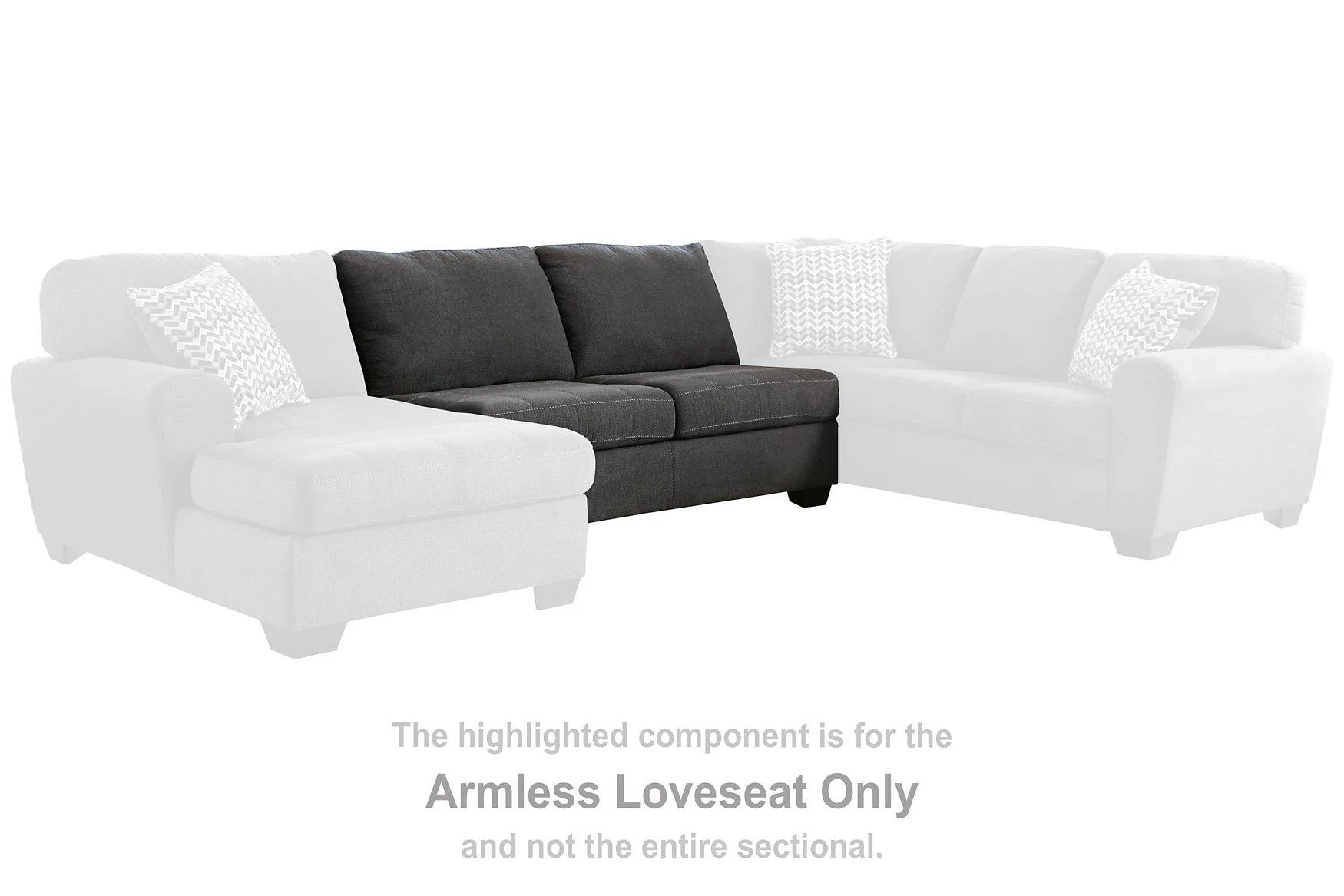 Ambee 3-Piece Sectional with Chaise - Image 8