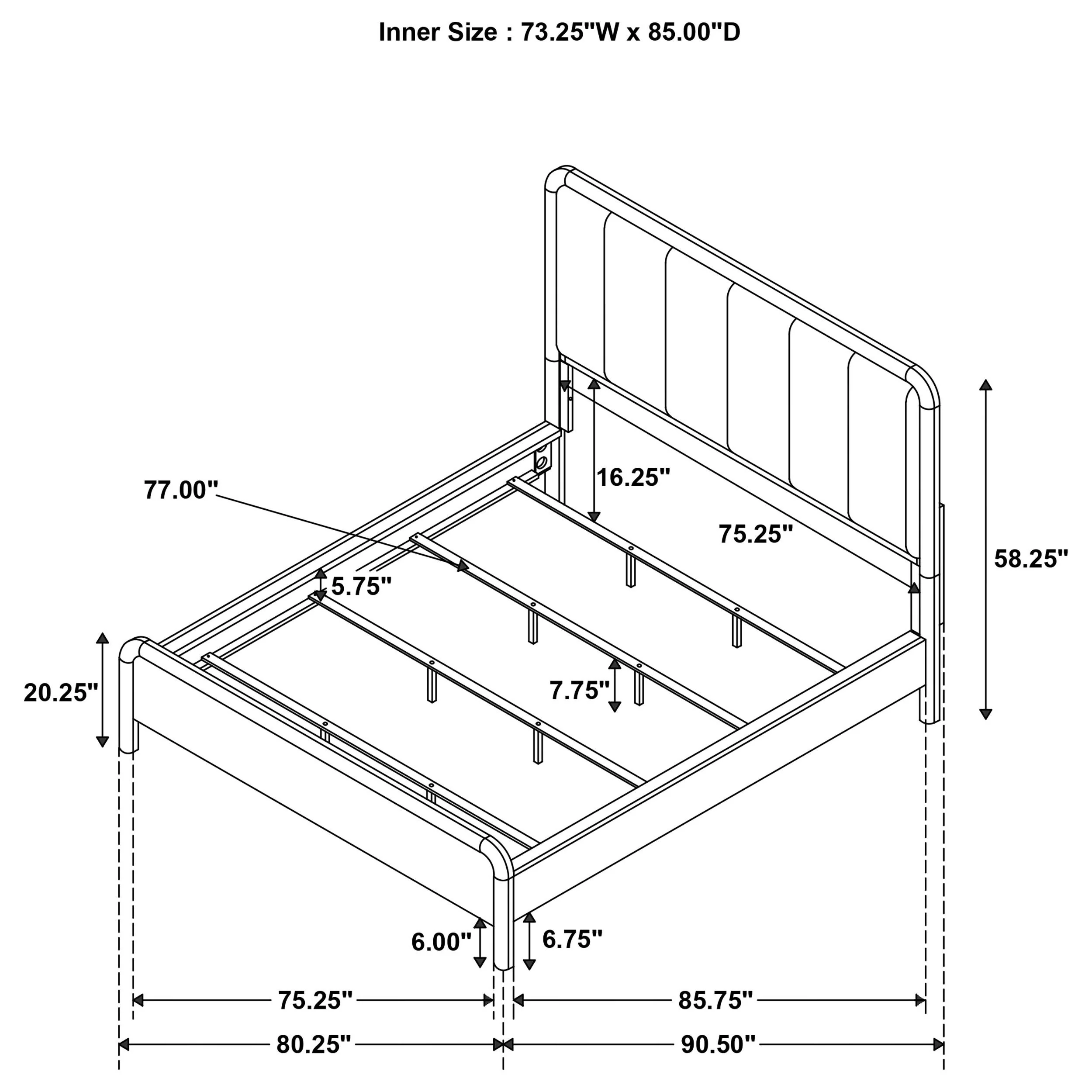 Amsbury Panel Bed - Image 12