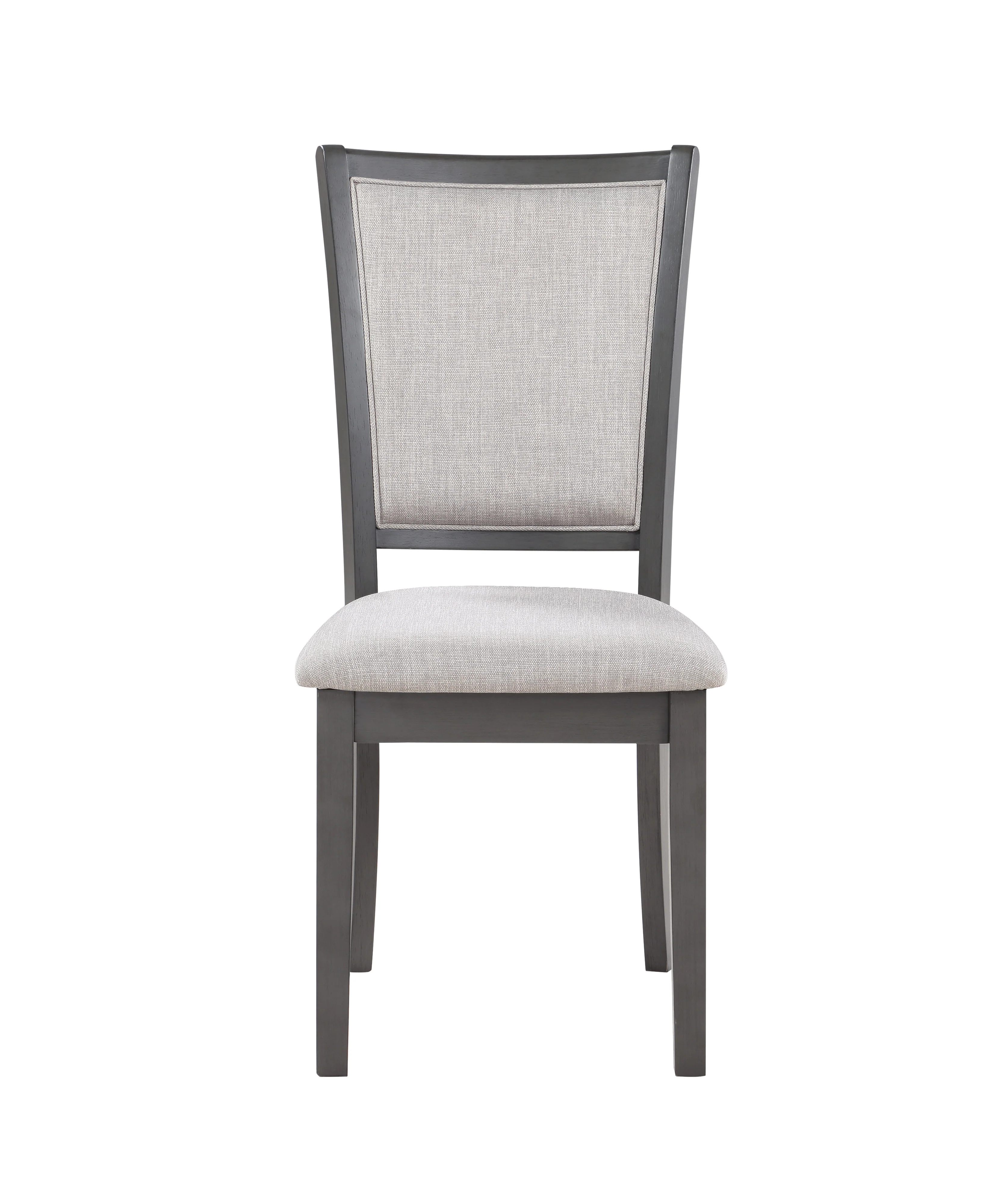 Amy 5 Pc 47" Round Dining Set-Gray - Image 2