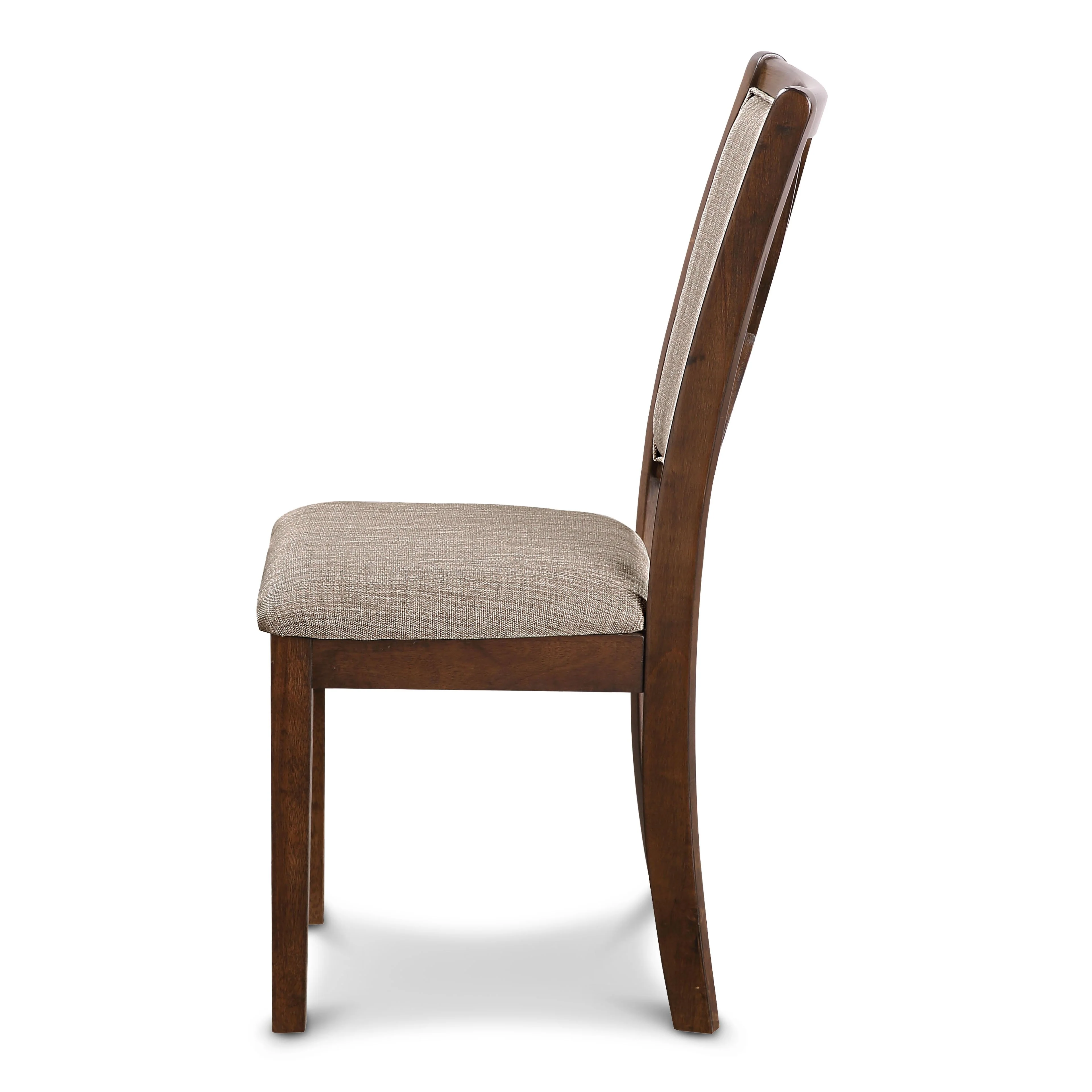 Amy 5 Pc 47" Round Dining Set-Cherry - Image 3