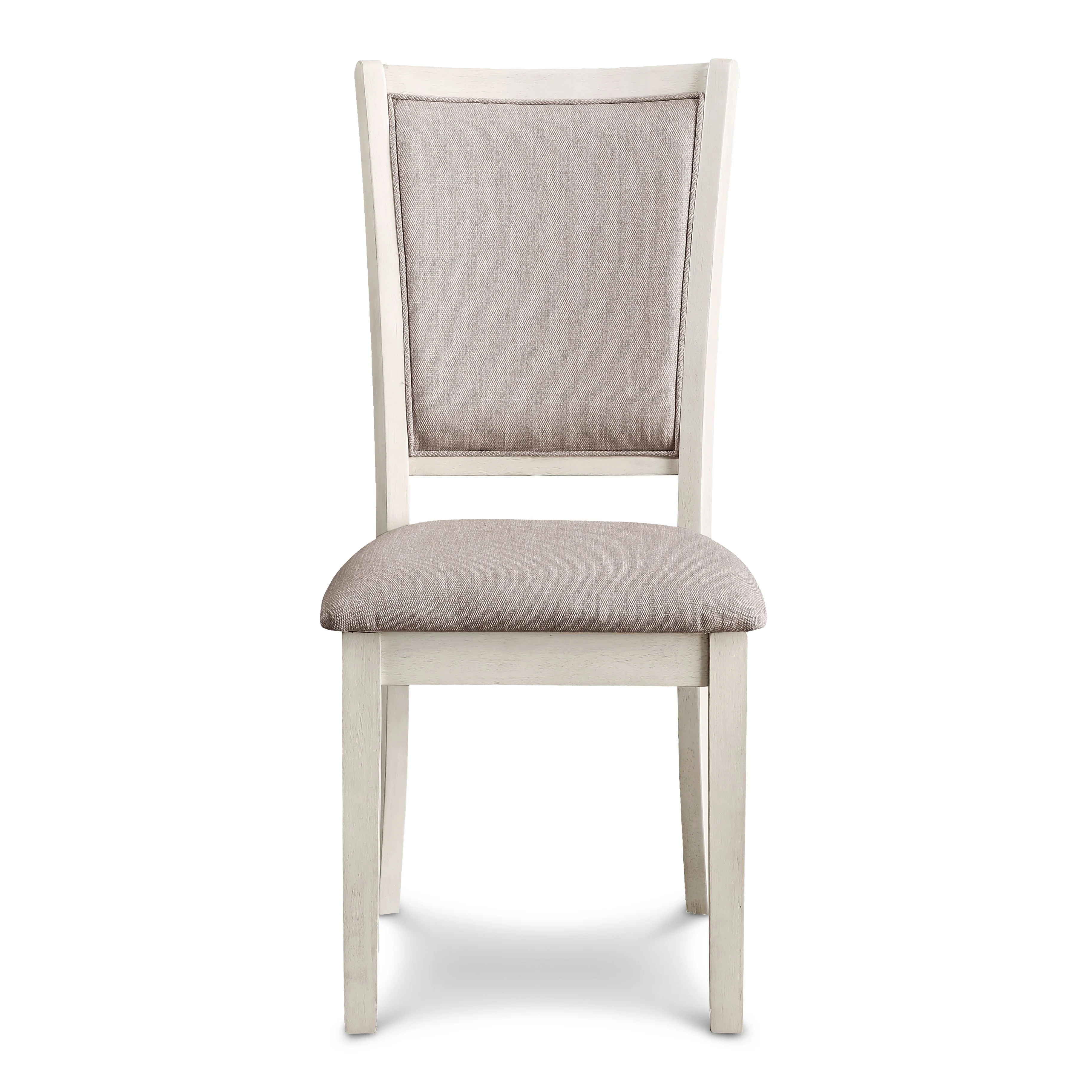 Amy 5 Pc 47" Round Dining Set- Bisque - Image 2