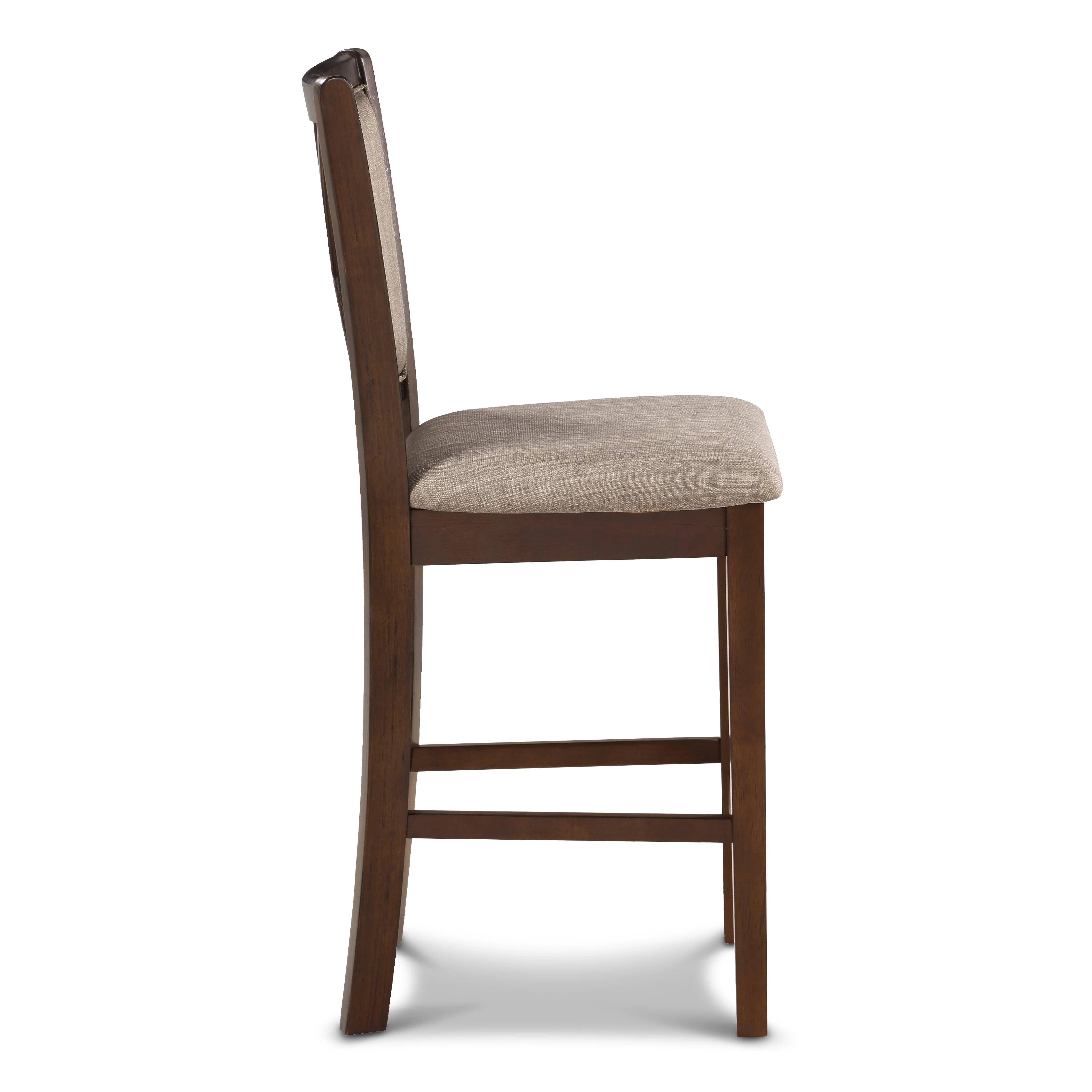 Amy Counter Chair (2/Ctn)-Cherry - Image 3