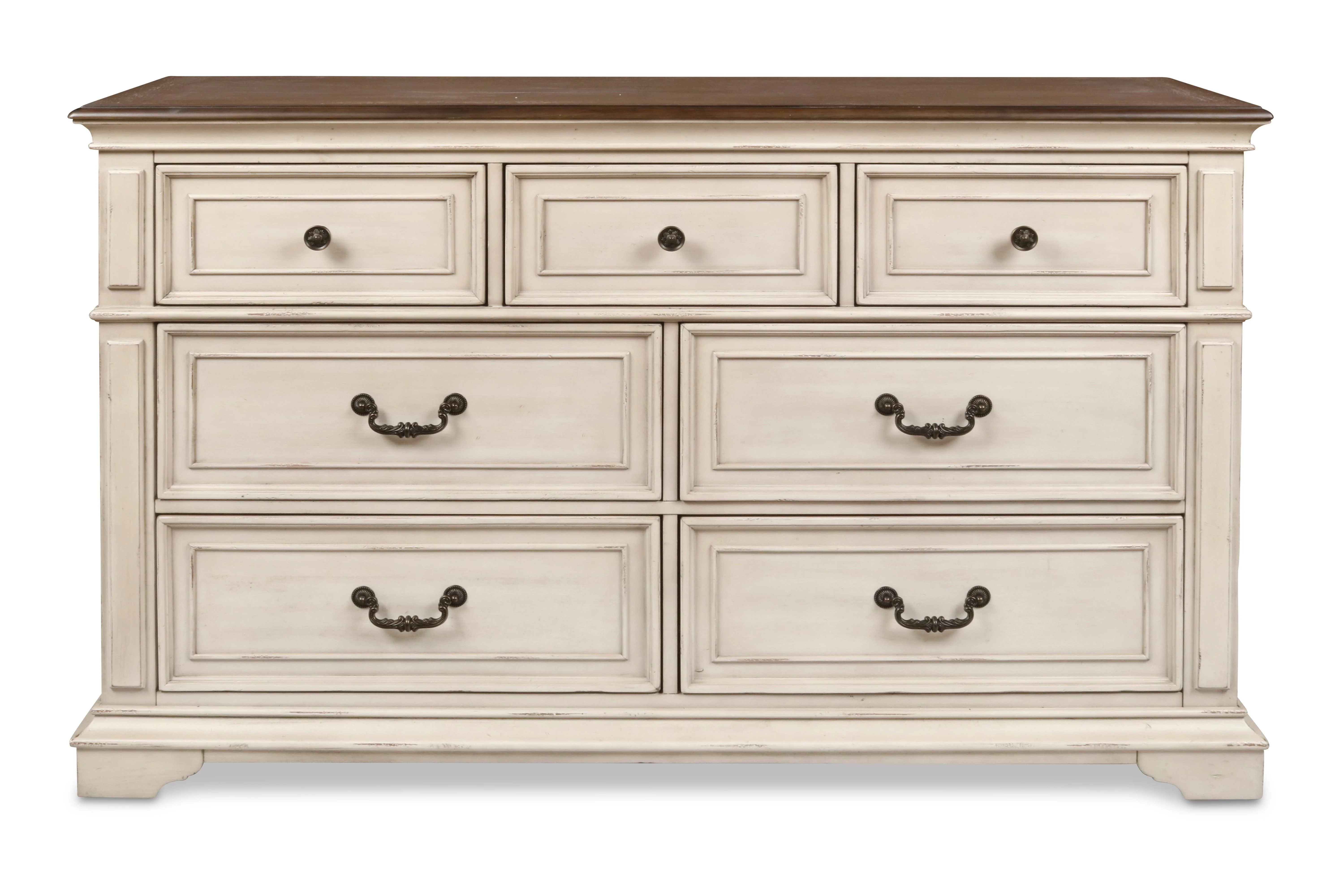 Anastasia Dresser - Ant. White - Image 2