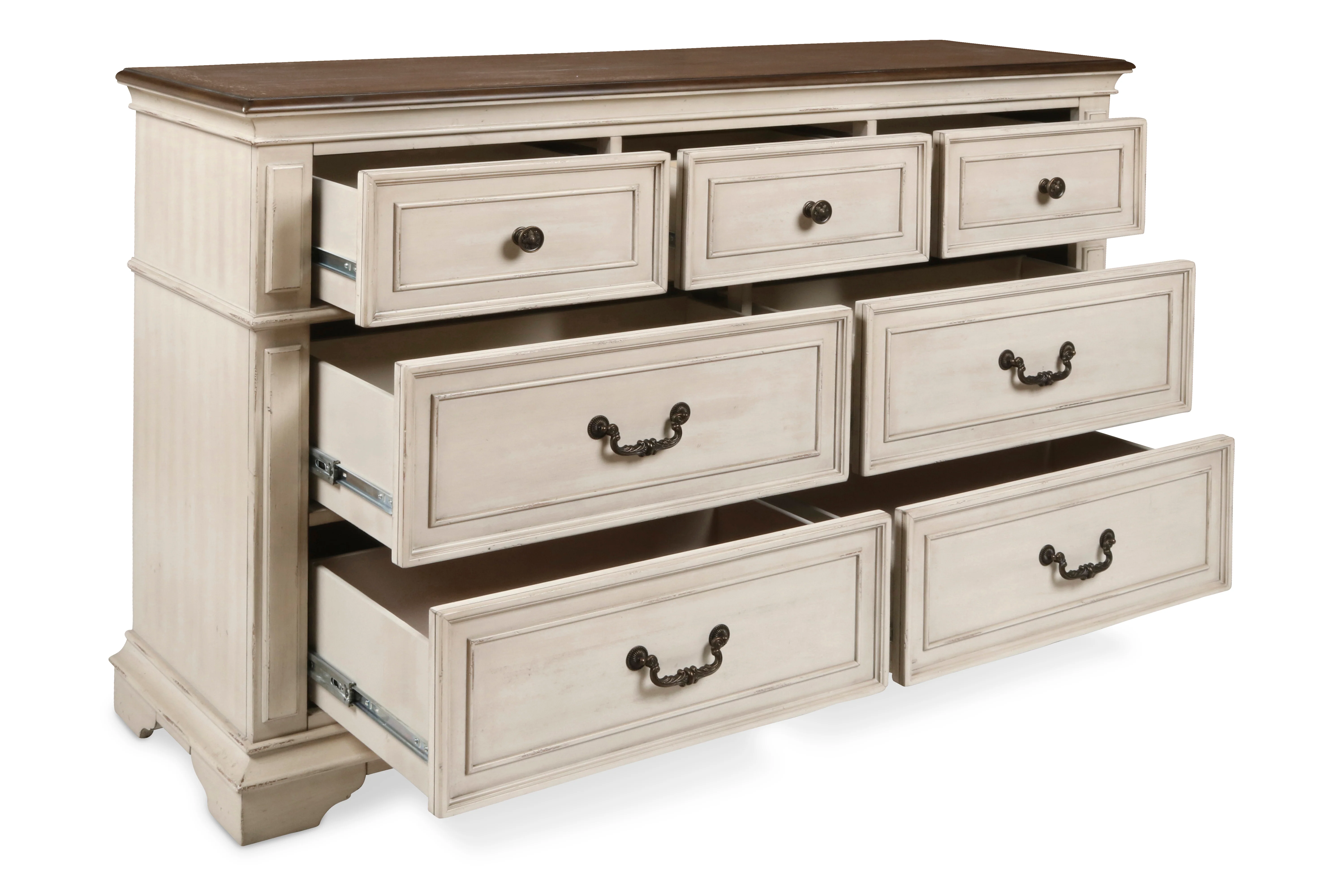 Anastasia Dresser - Ant. White - Image 3