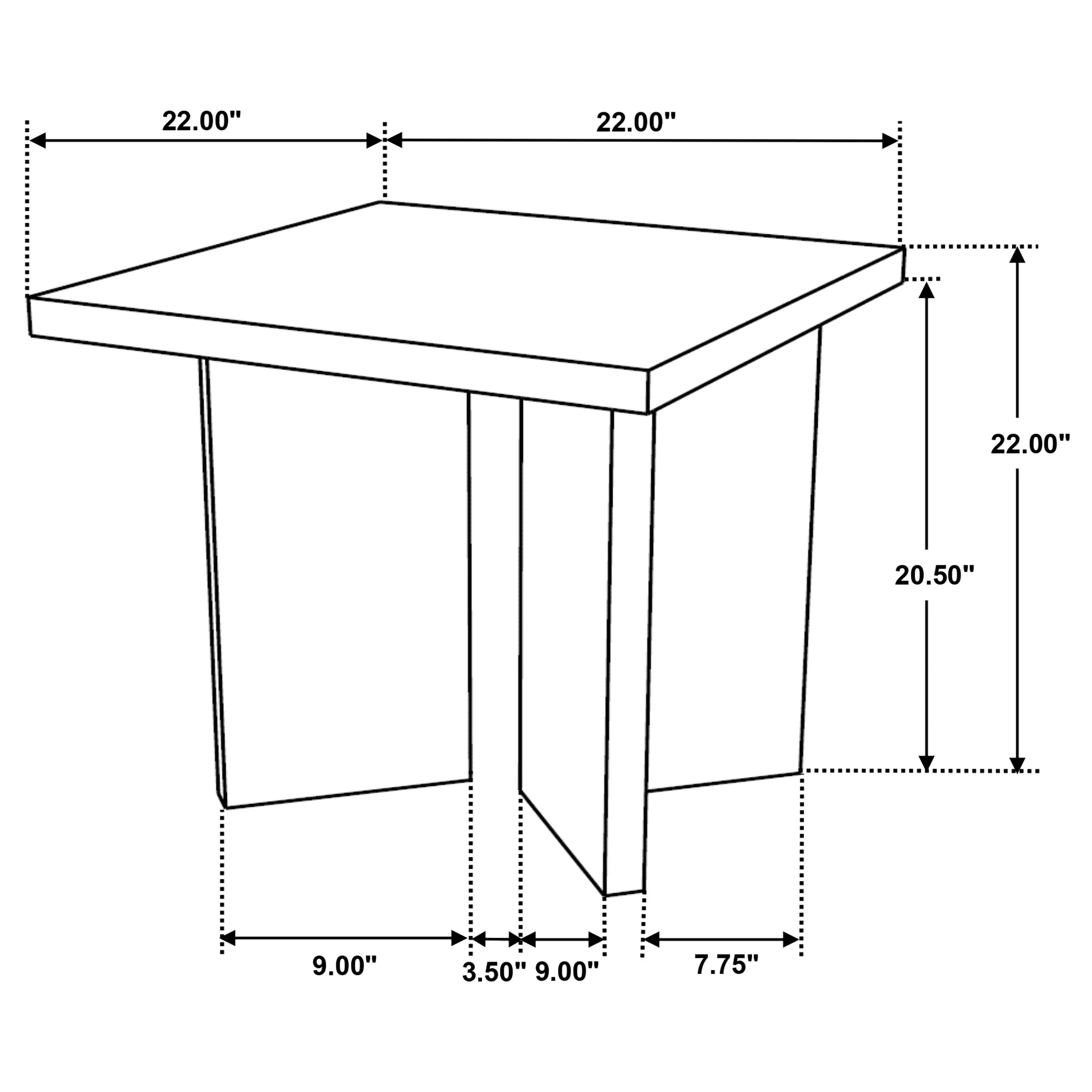 Andando End Table - Image 7