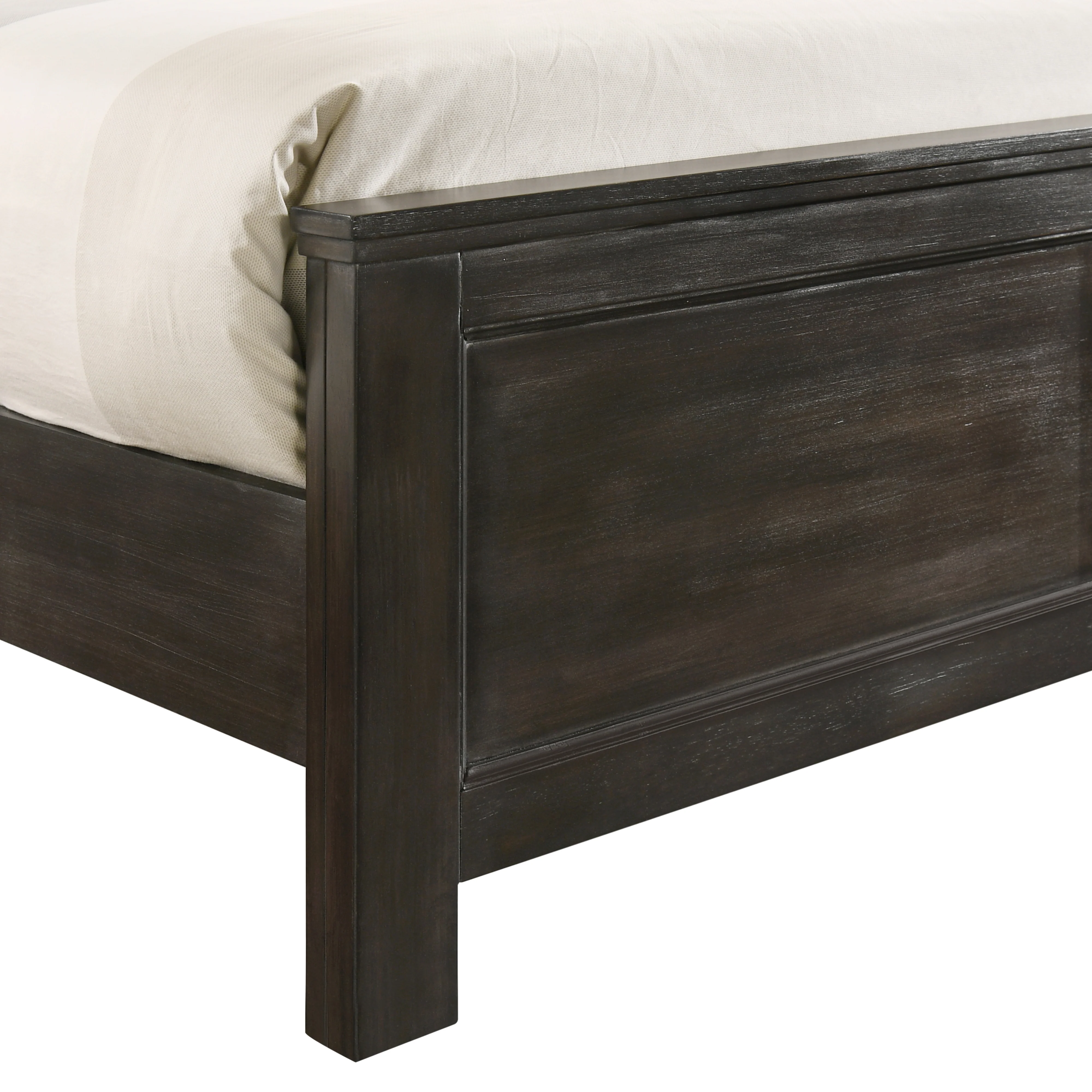 Andover 3/3 T Headboard, Footboard & Slats-Nutmeg - Image 5