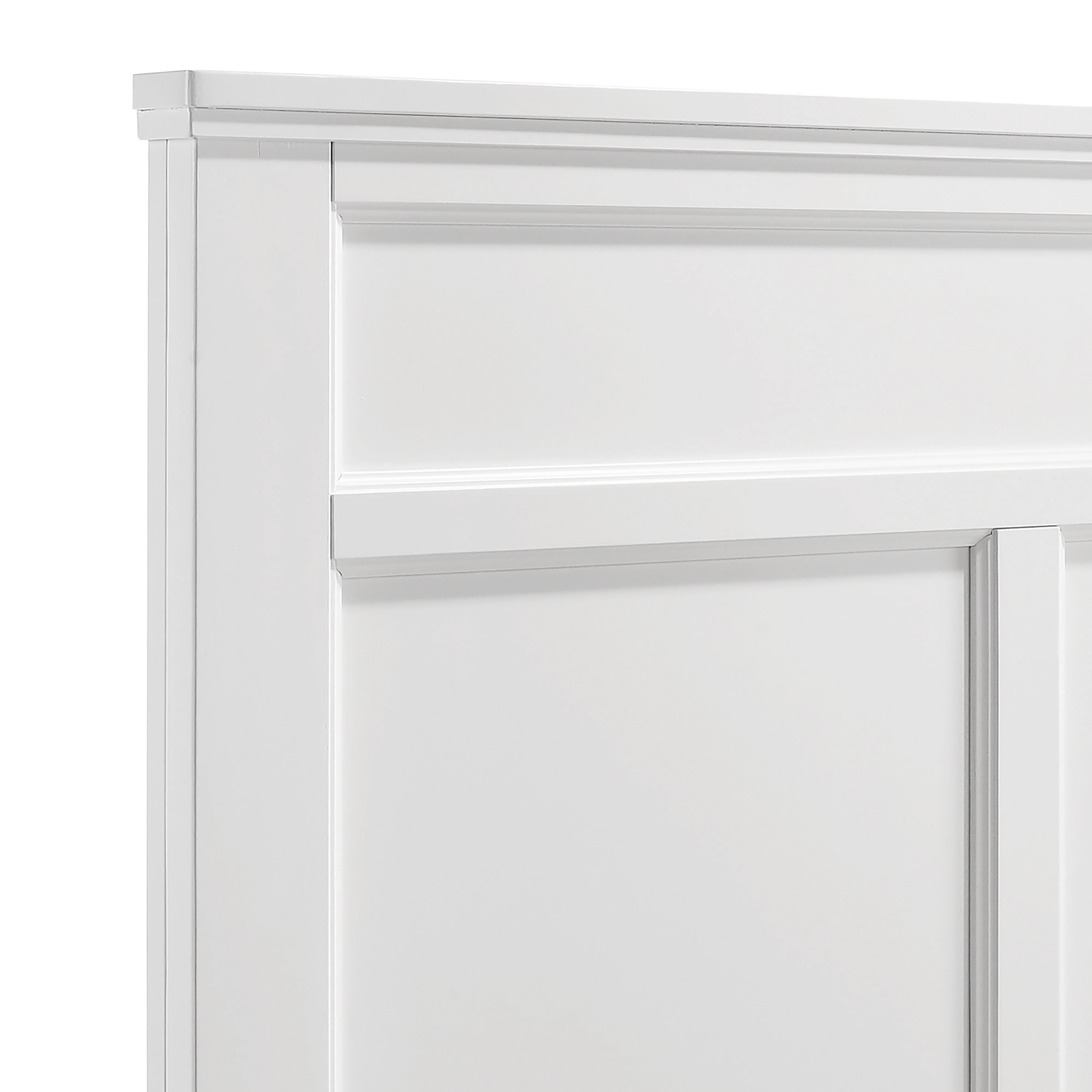 Andover 3/3 T Headboard, Footboard & Slats-White - Image 4
