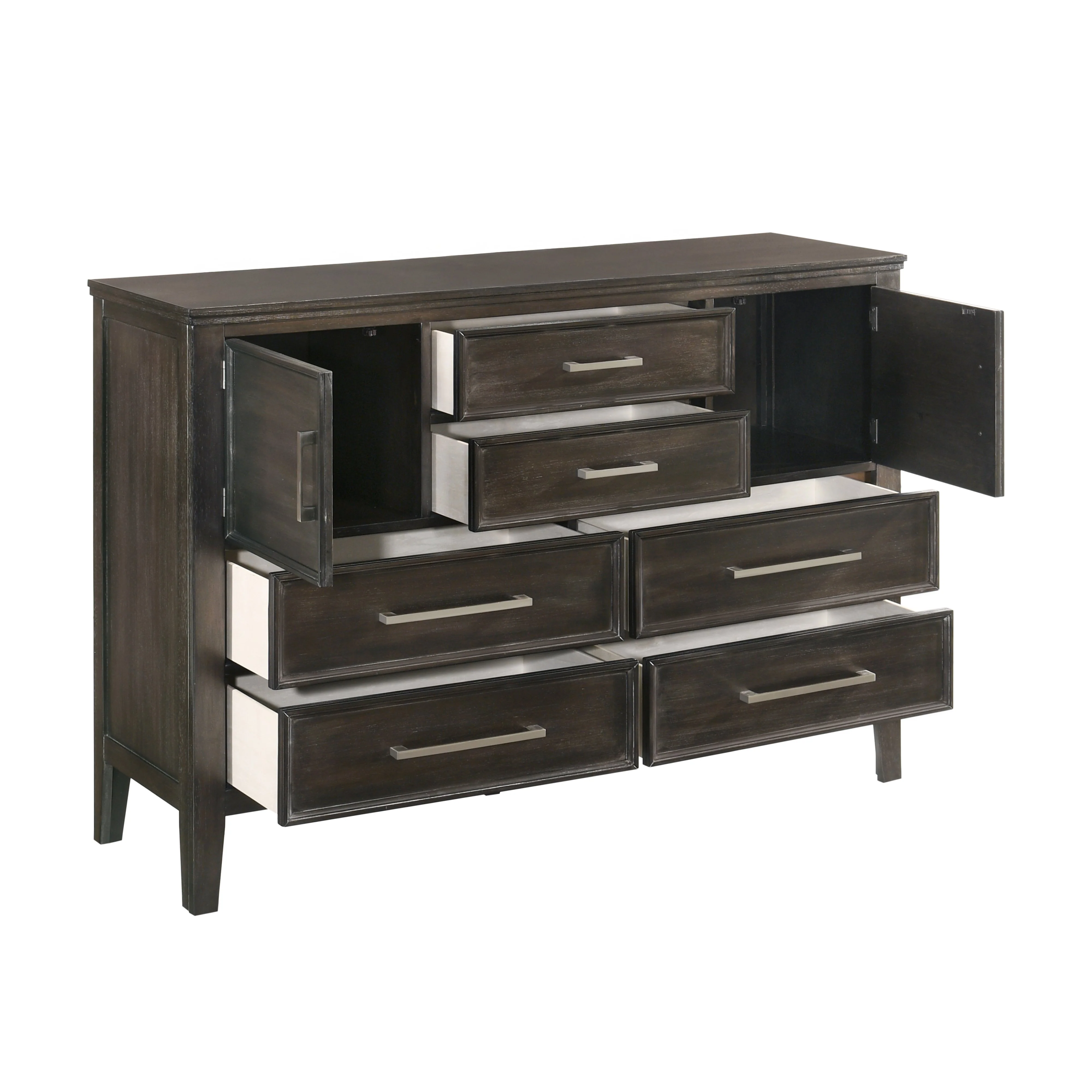 Andover 60" Dresser W/Doors-Nutmeg - Image 3