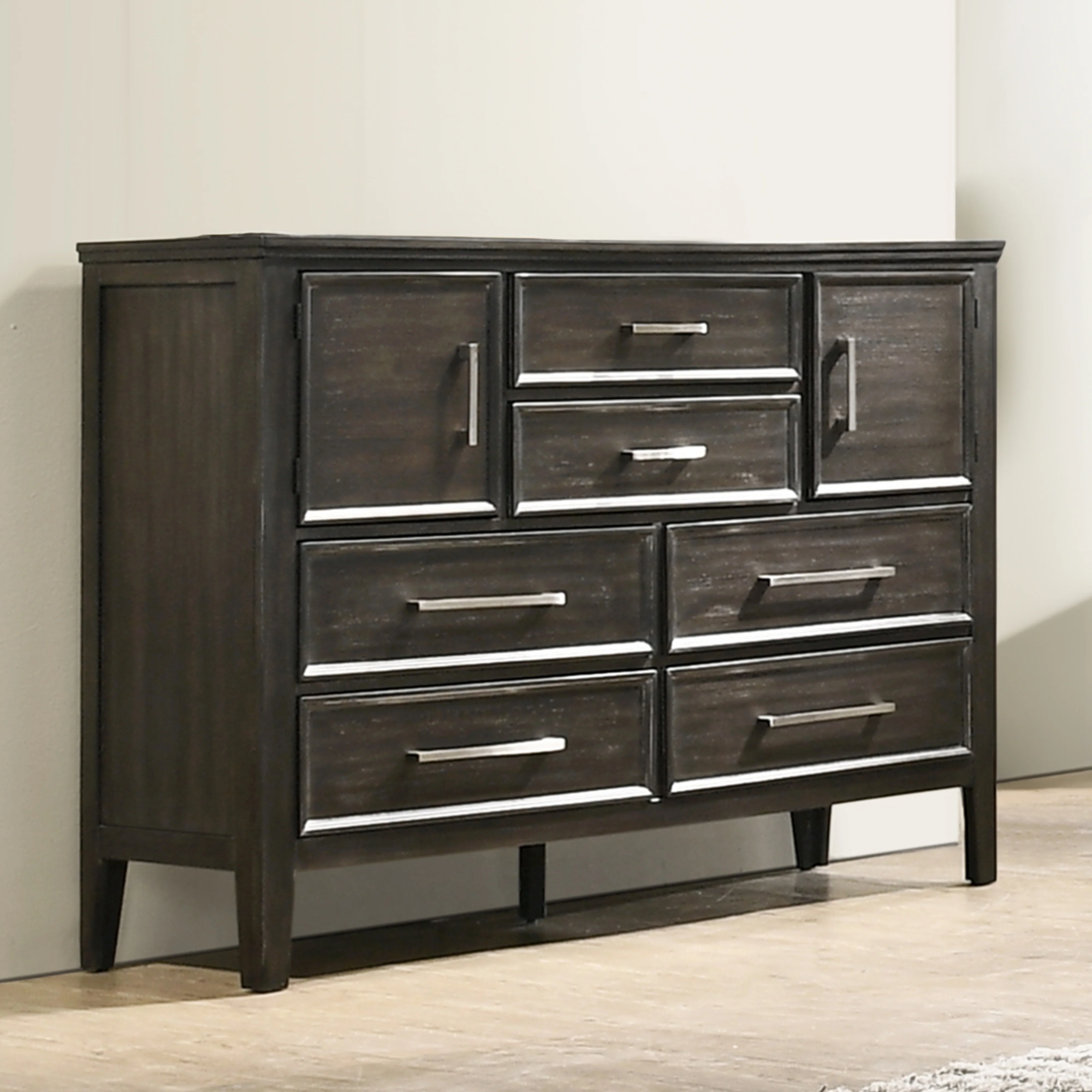 Andover 60" Dresser W/Doors-Nutmeg - Image 6