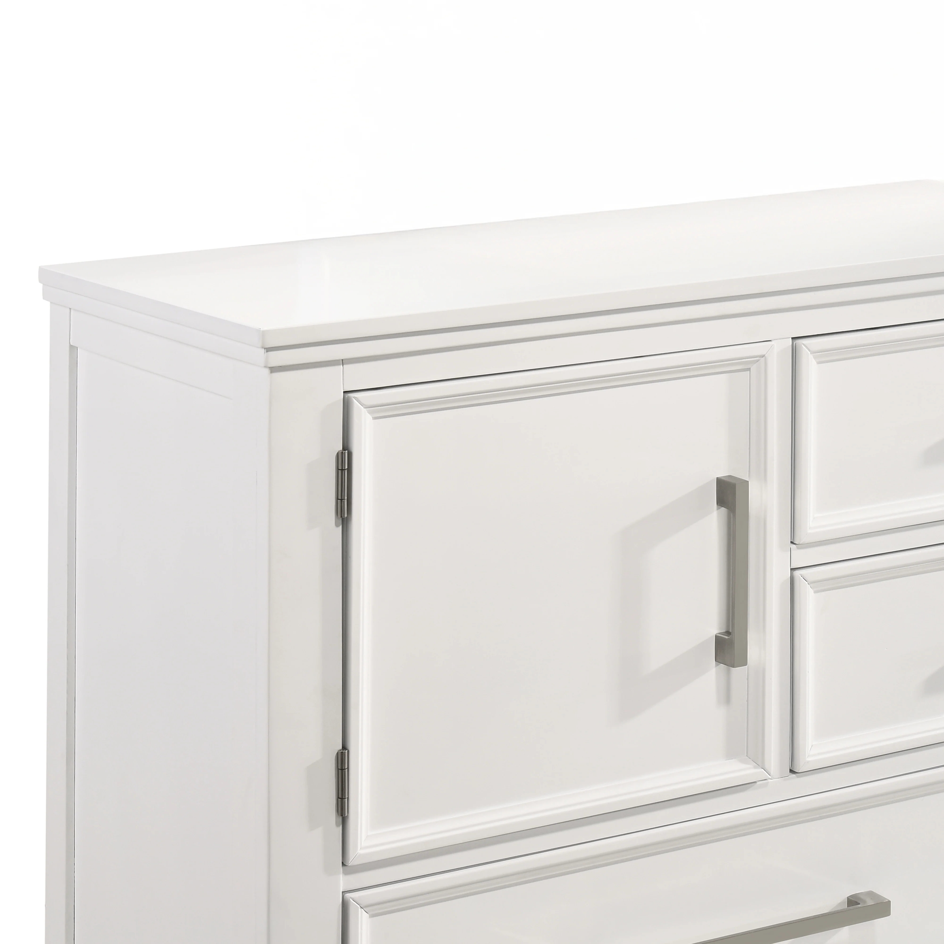 Andover 60" Dresser W/Doors-White - Image 5