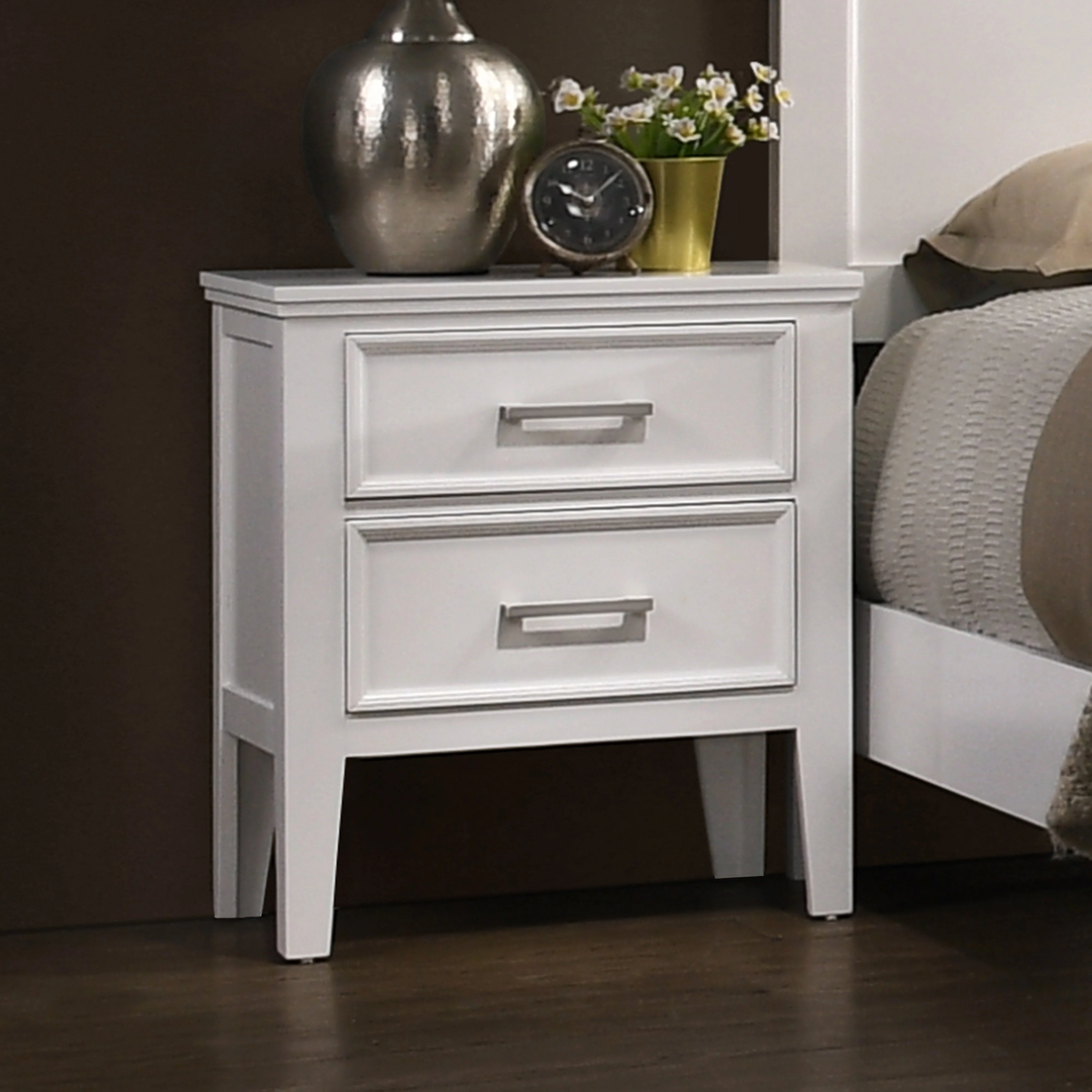 Andover Nightstand-White - Image 6