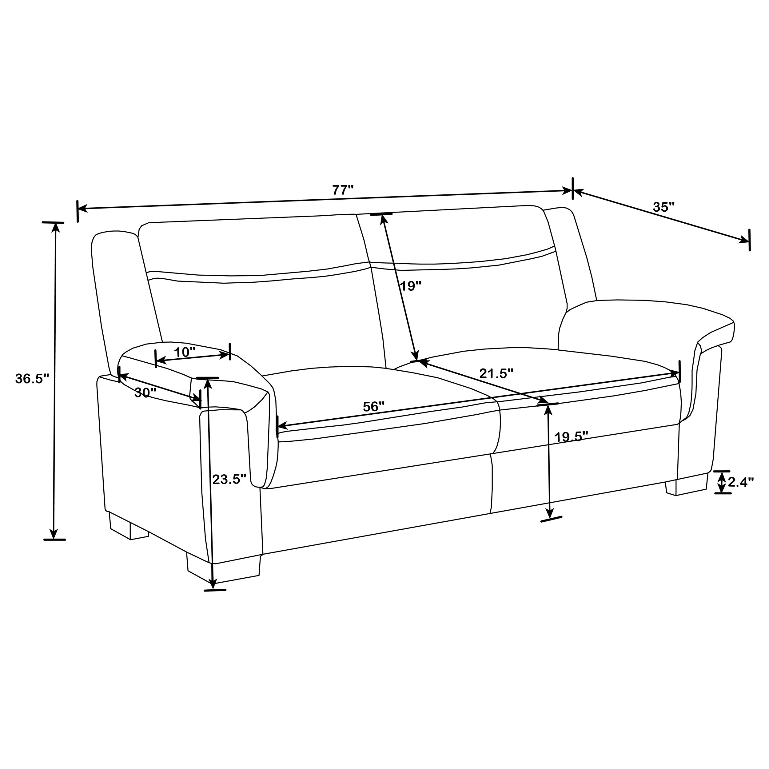 Arabella Sofa - Image 6