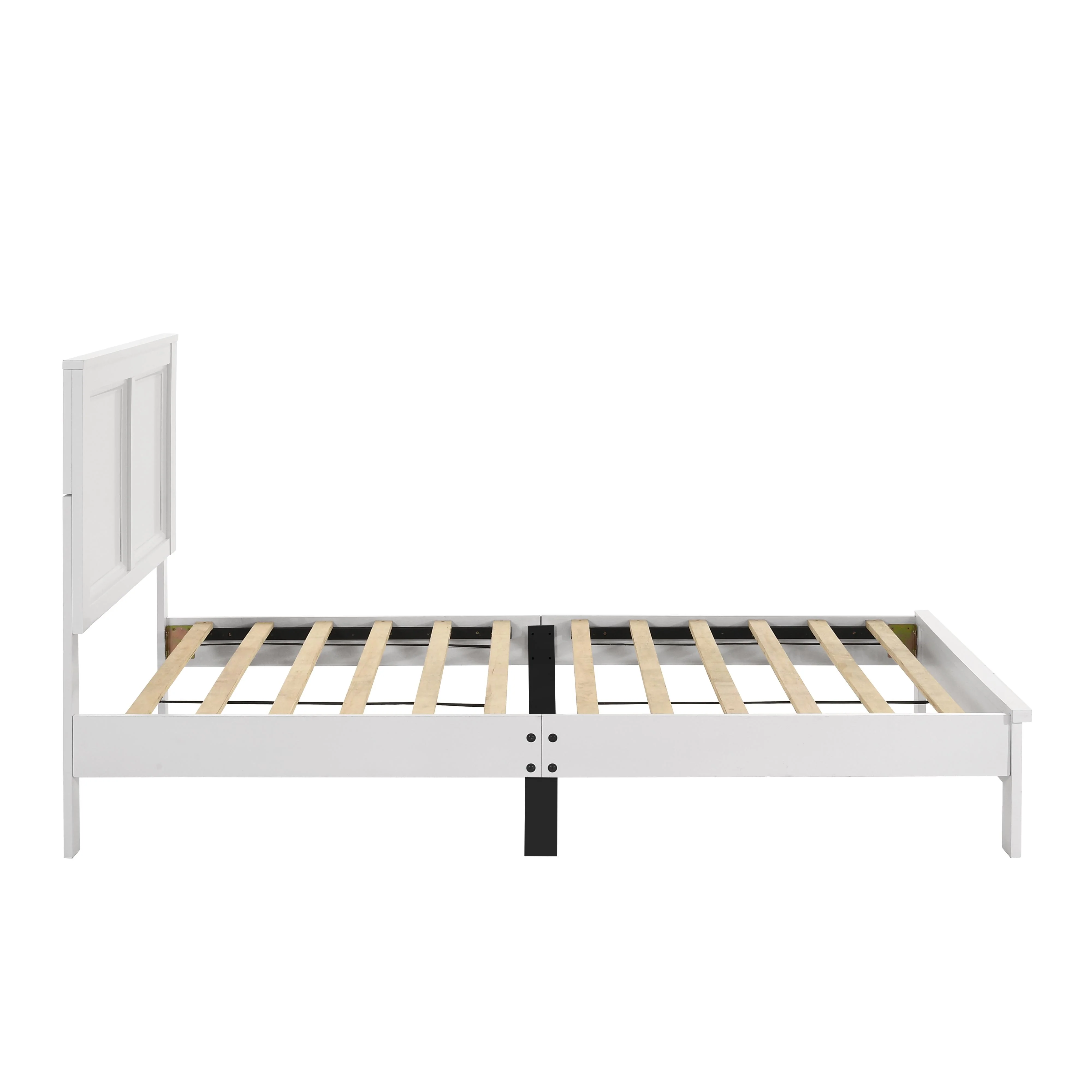 ARIES 3/3 T PANEL BED-HB/FB/RAILS-WHITE - Image 3