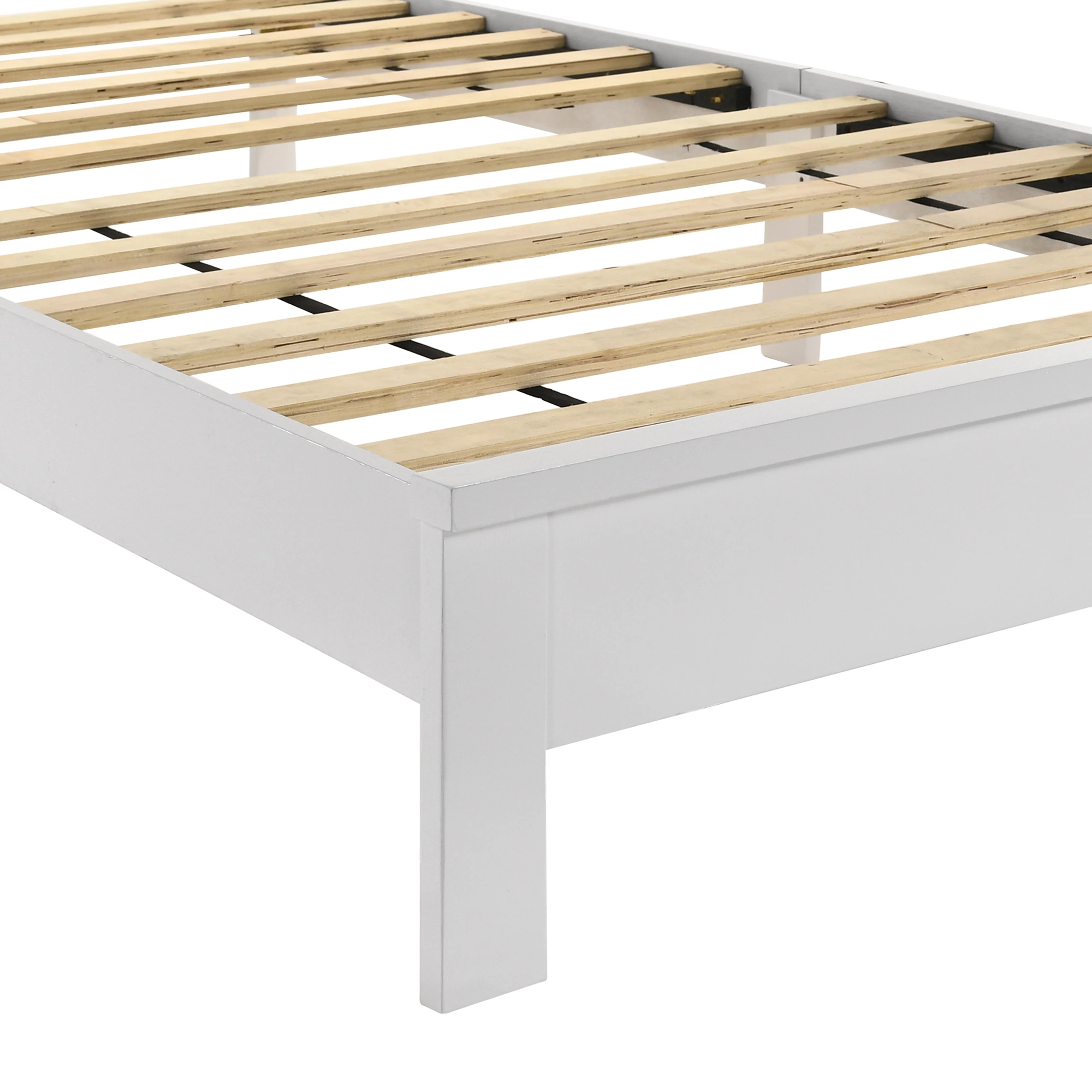 ARIES 3/3 T PANEL BED-HB/FB/RAILS-WHITE - Image 5