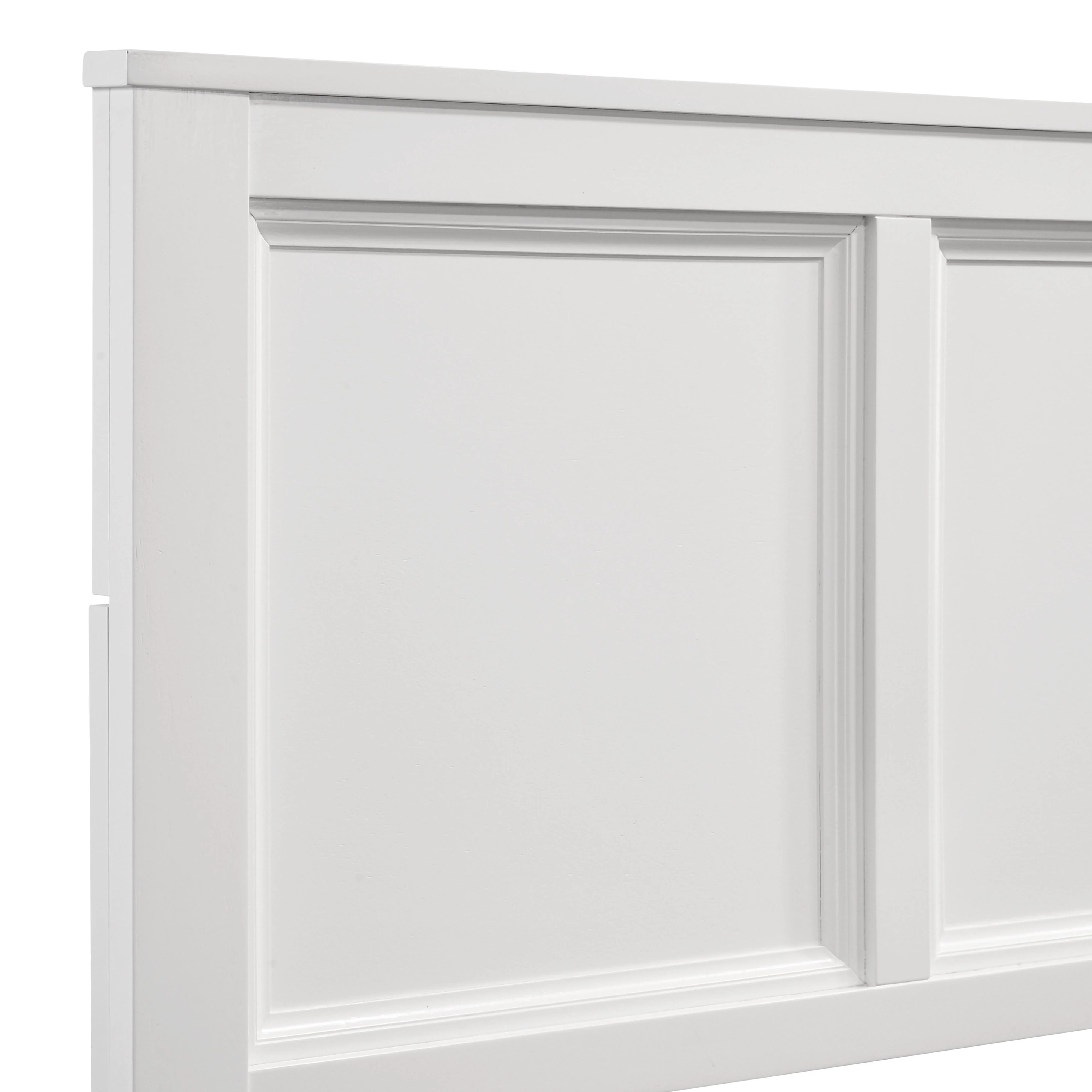 ARIES 4/6 F PANEL BED-HB/FB/RAILS-WHITE - Image 4